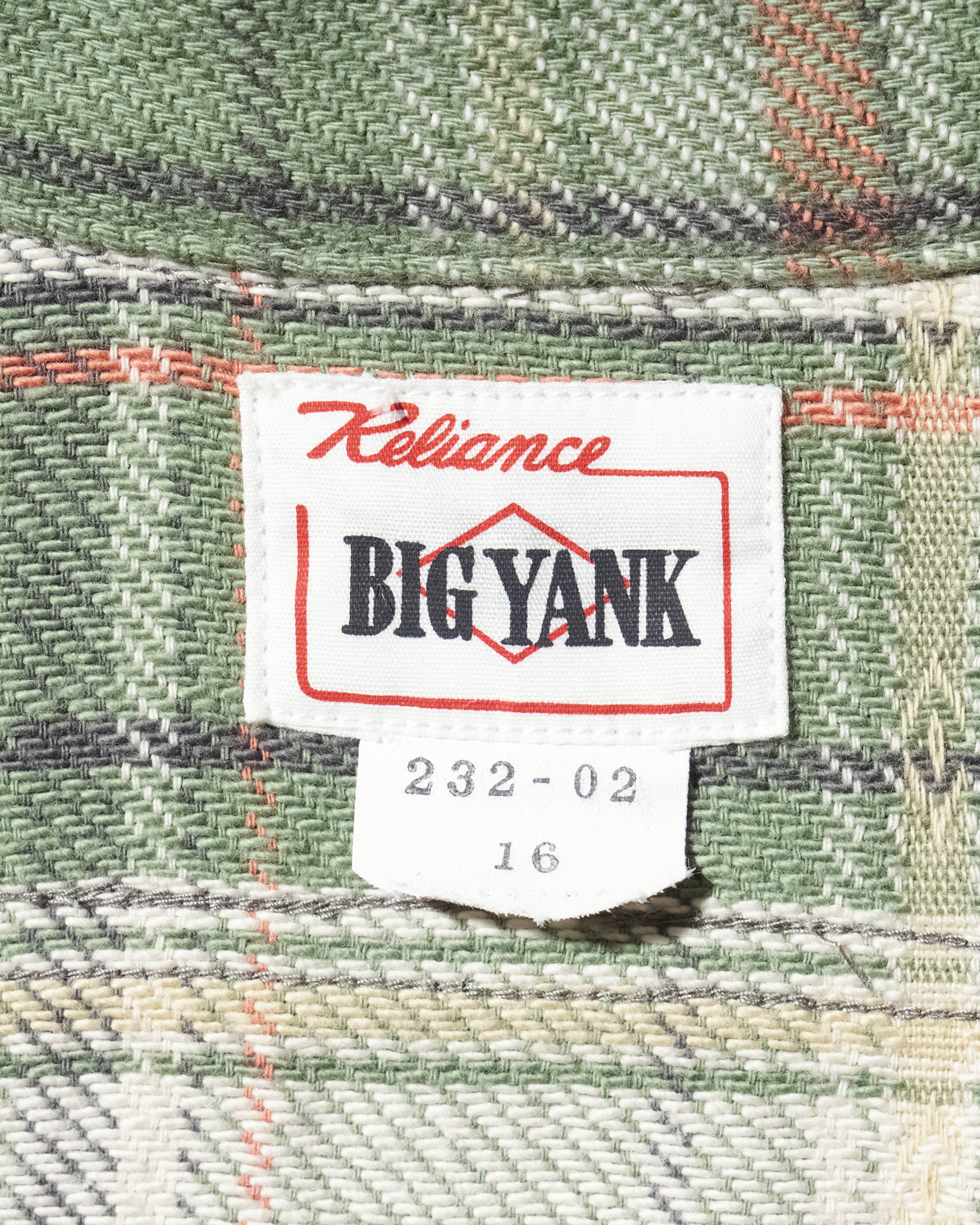 1942 PLAID FLANNEL SHIRT