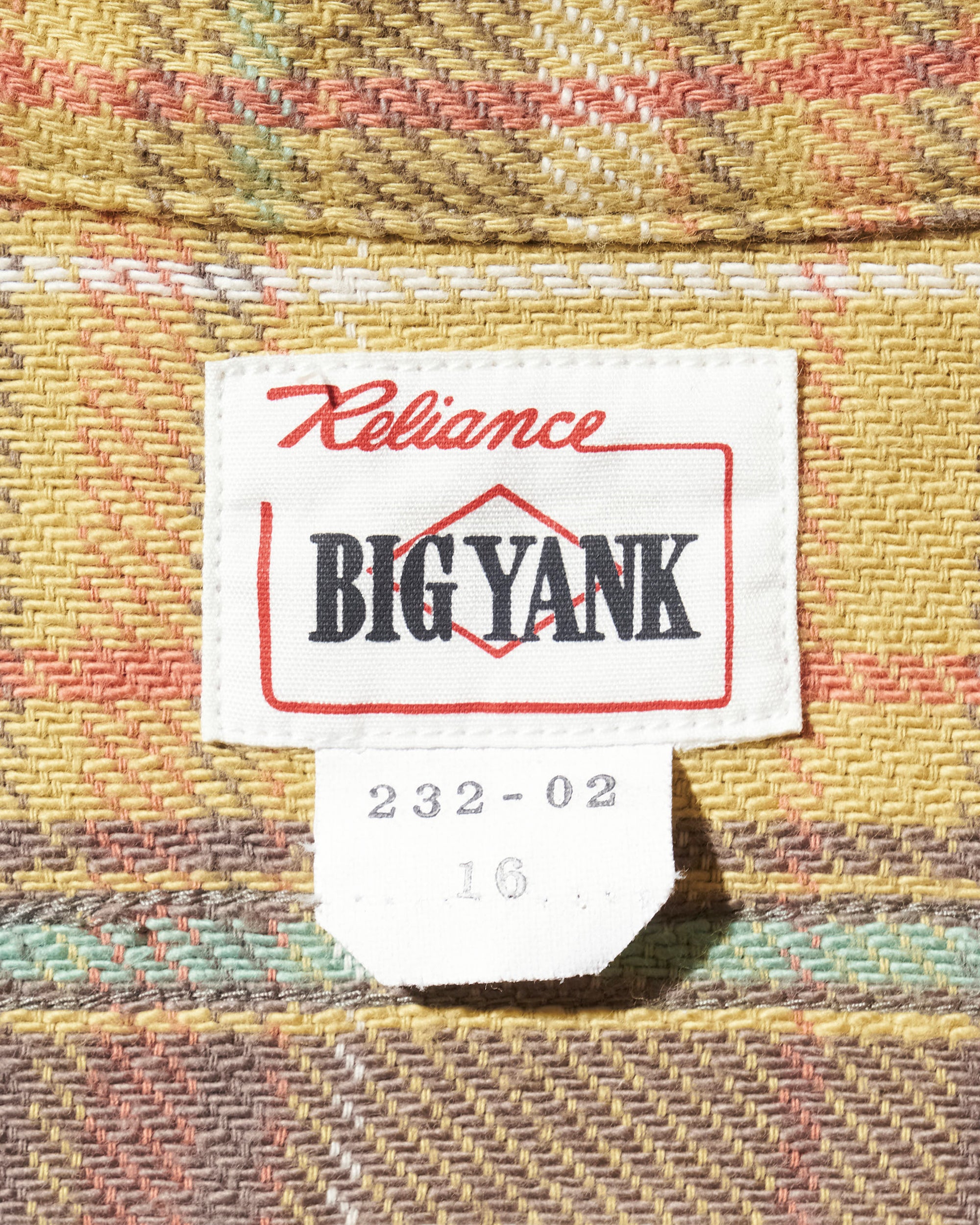1942 PLAID FLANNEL SHIRT