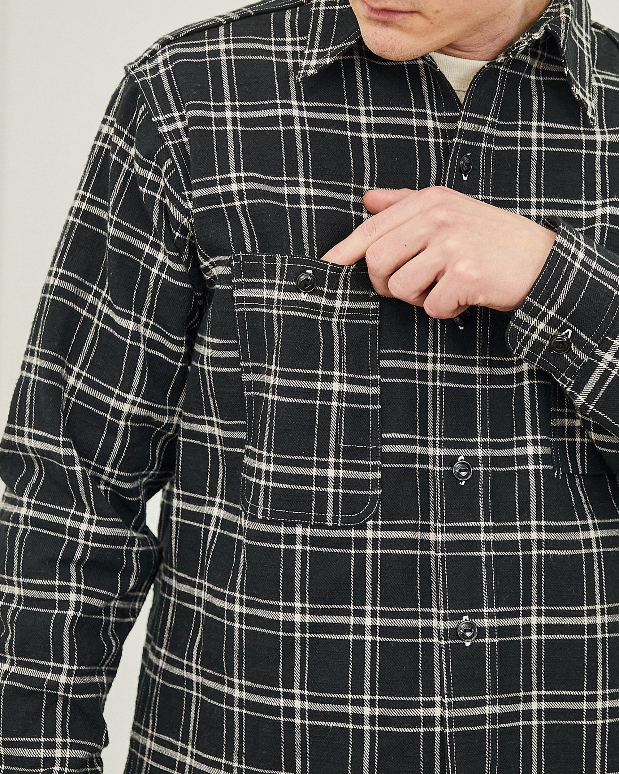 1942 PLAID FLANNEL SHIRT