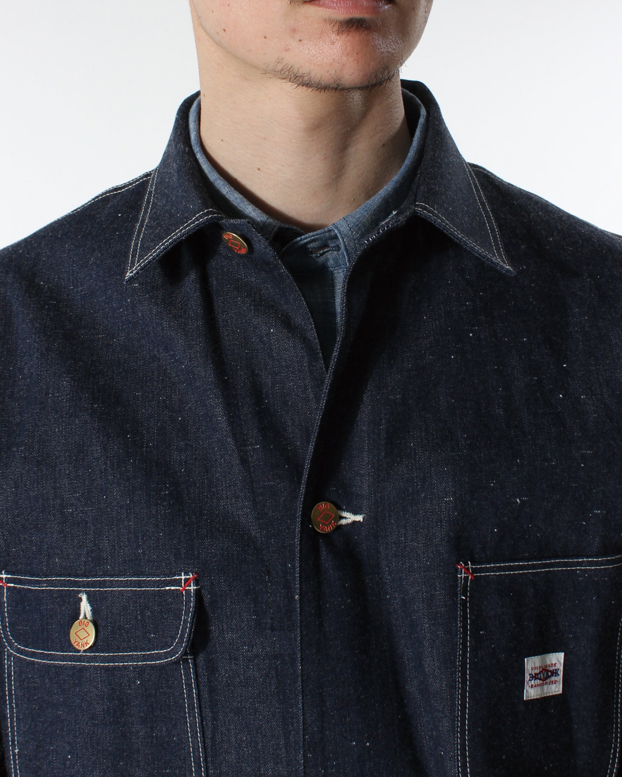 1955 COVERALL NEP DENIM