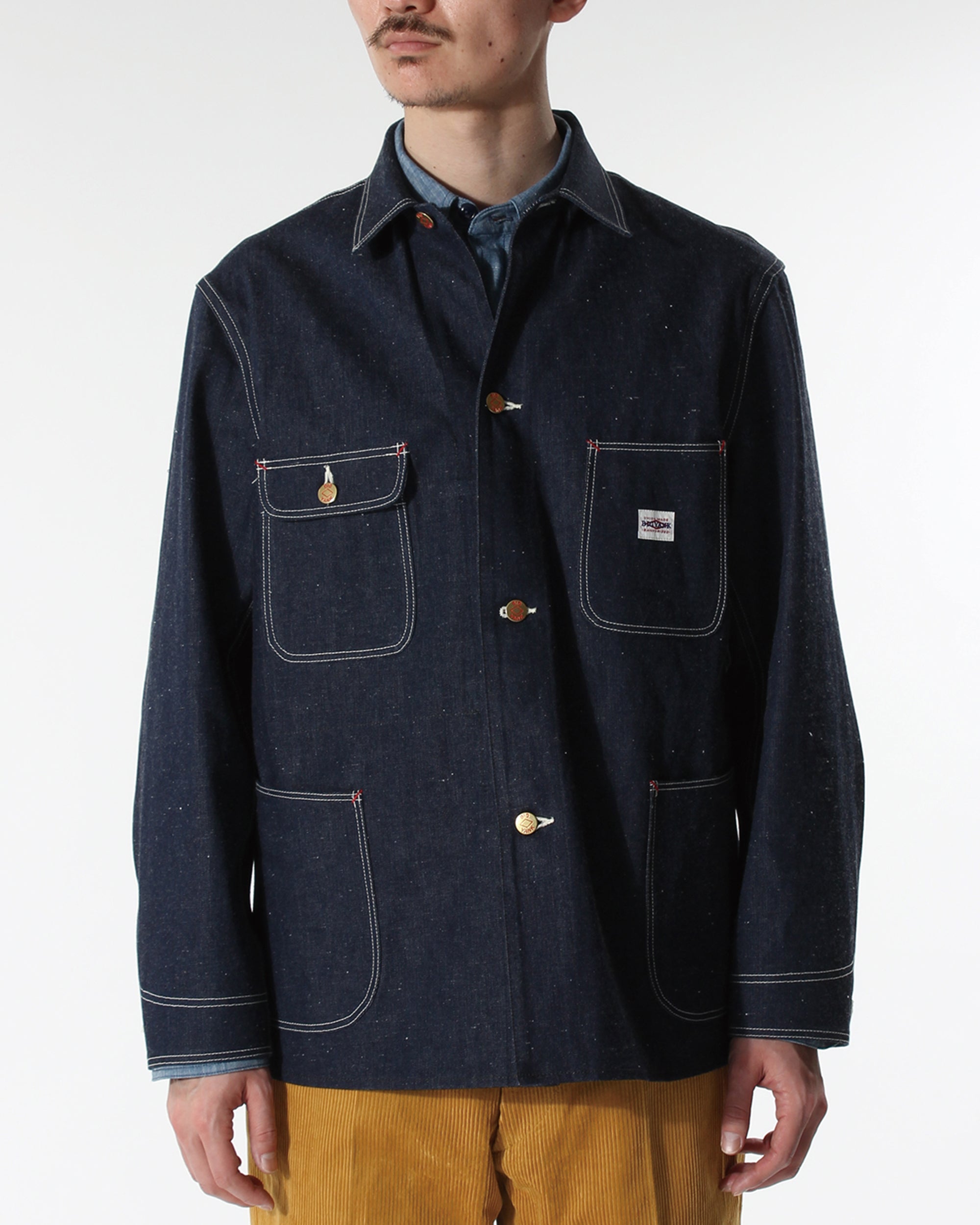 1955 COVERALL NEP DENIM