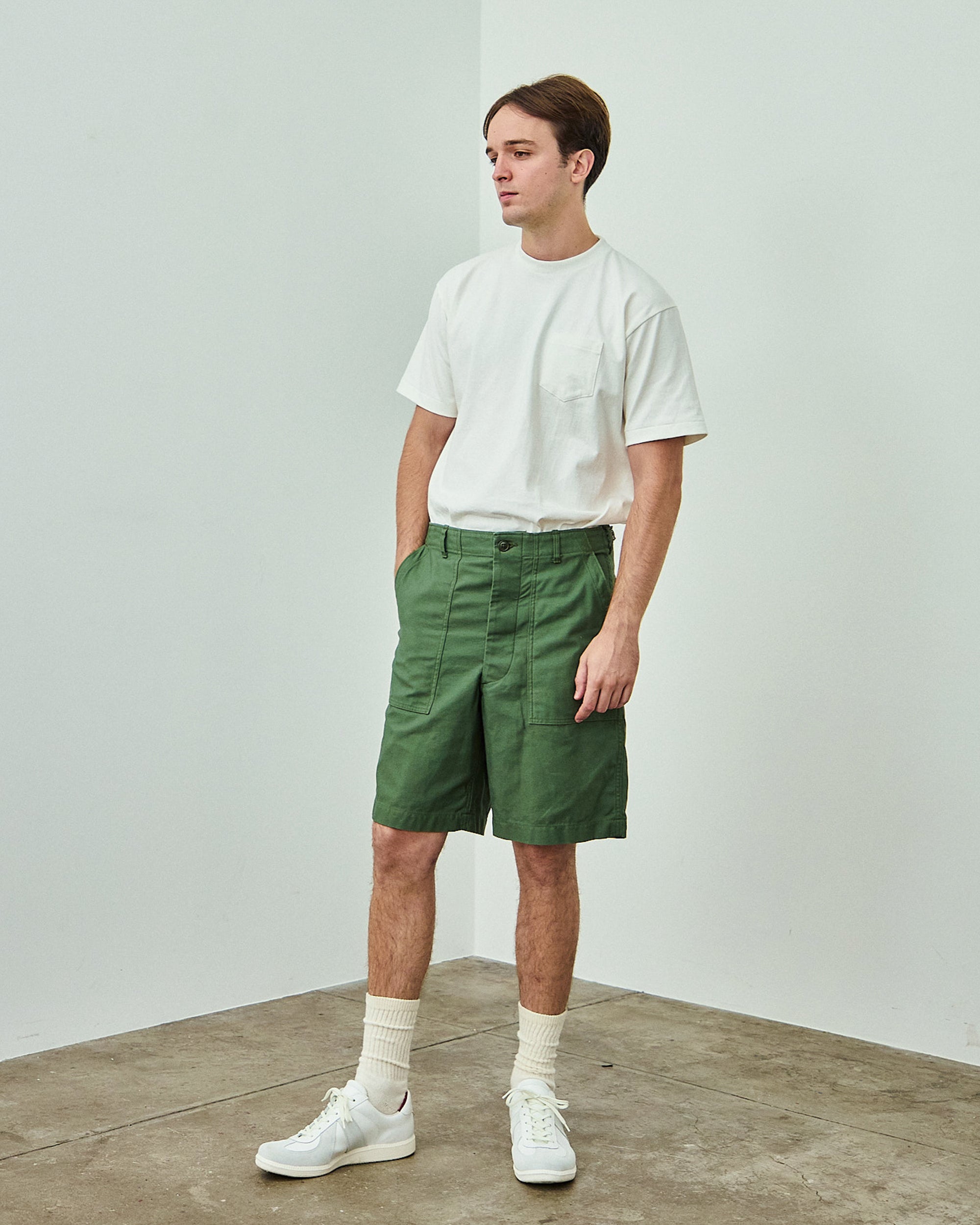 1961 UTILITY SHORTS VTG SATEEN