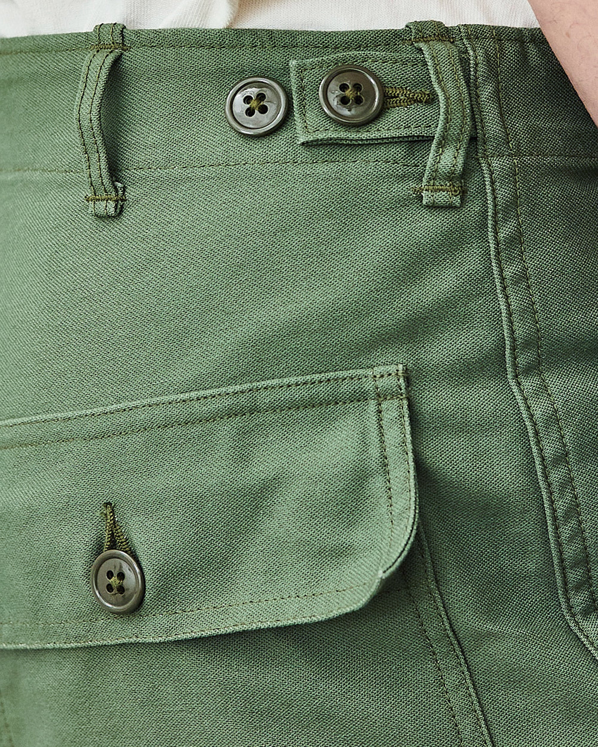 1961 UTILITY SHORTS VTG SATEEN