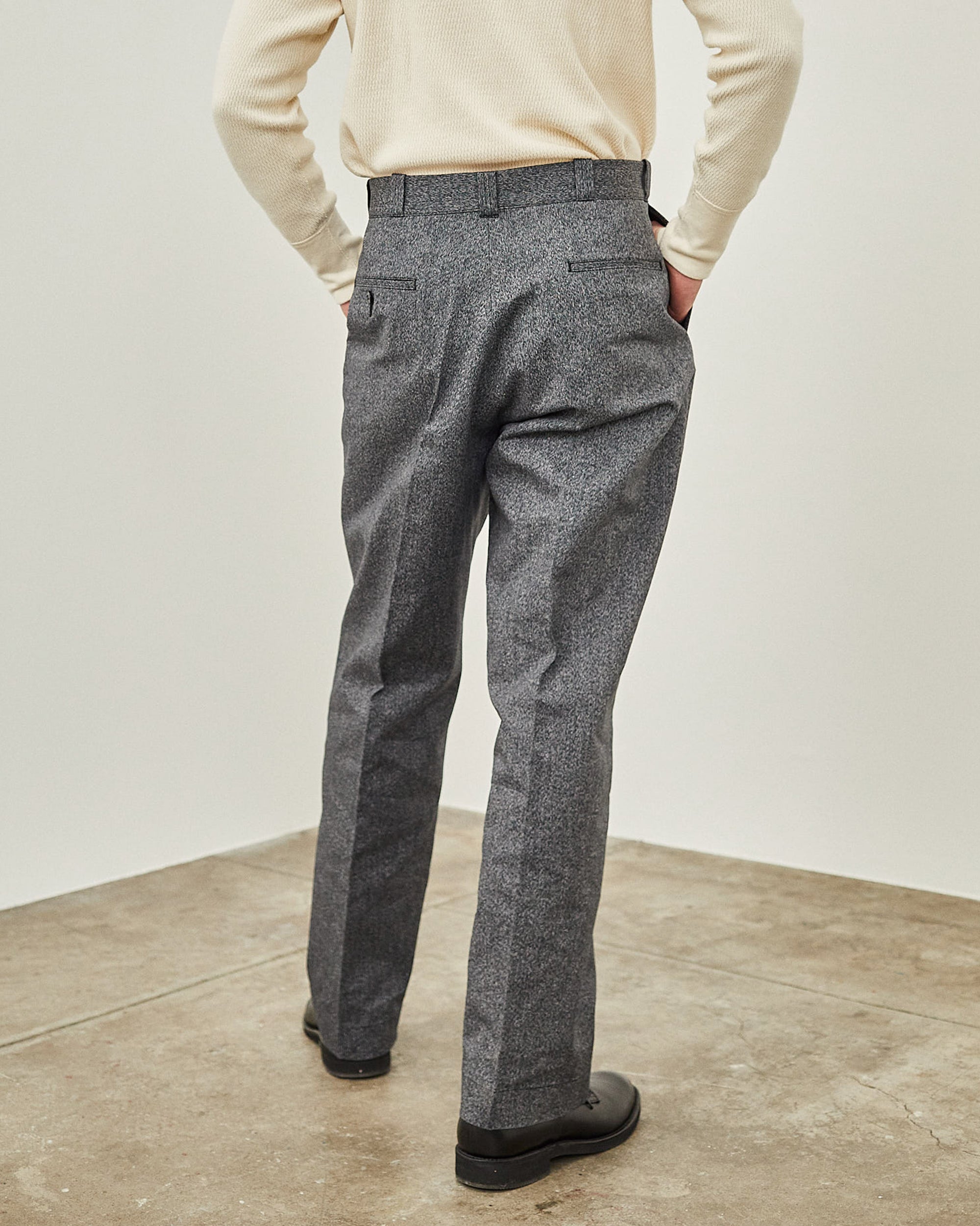 1963 TROUSERS HEATHER CHAMBRAY