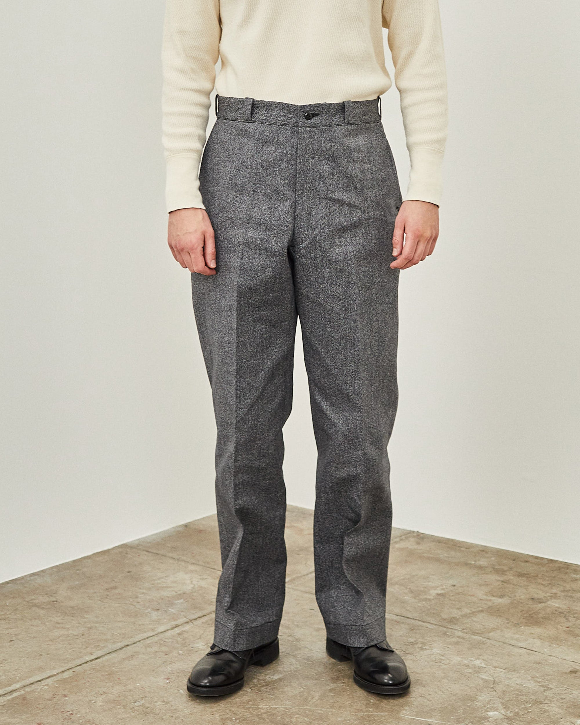 1963 TROUSERS HEATHER CHAMBRAY