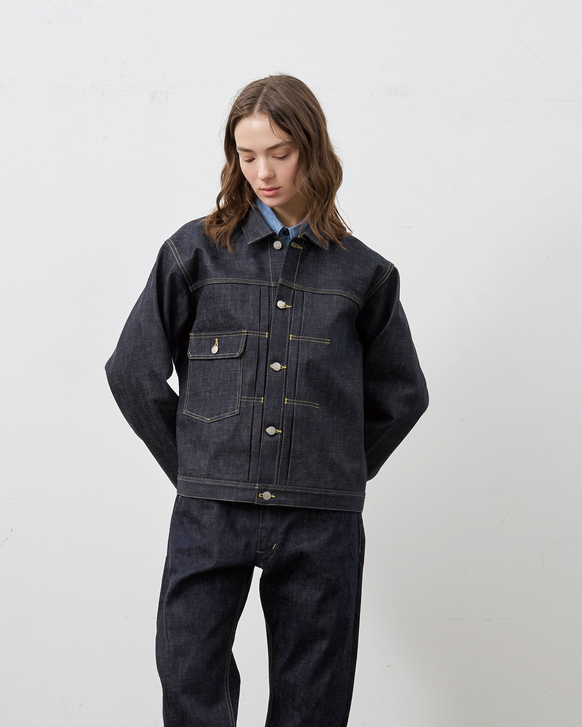 DALLY JACKET SELVAGE DENIM