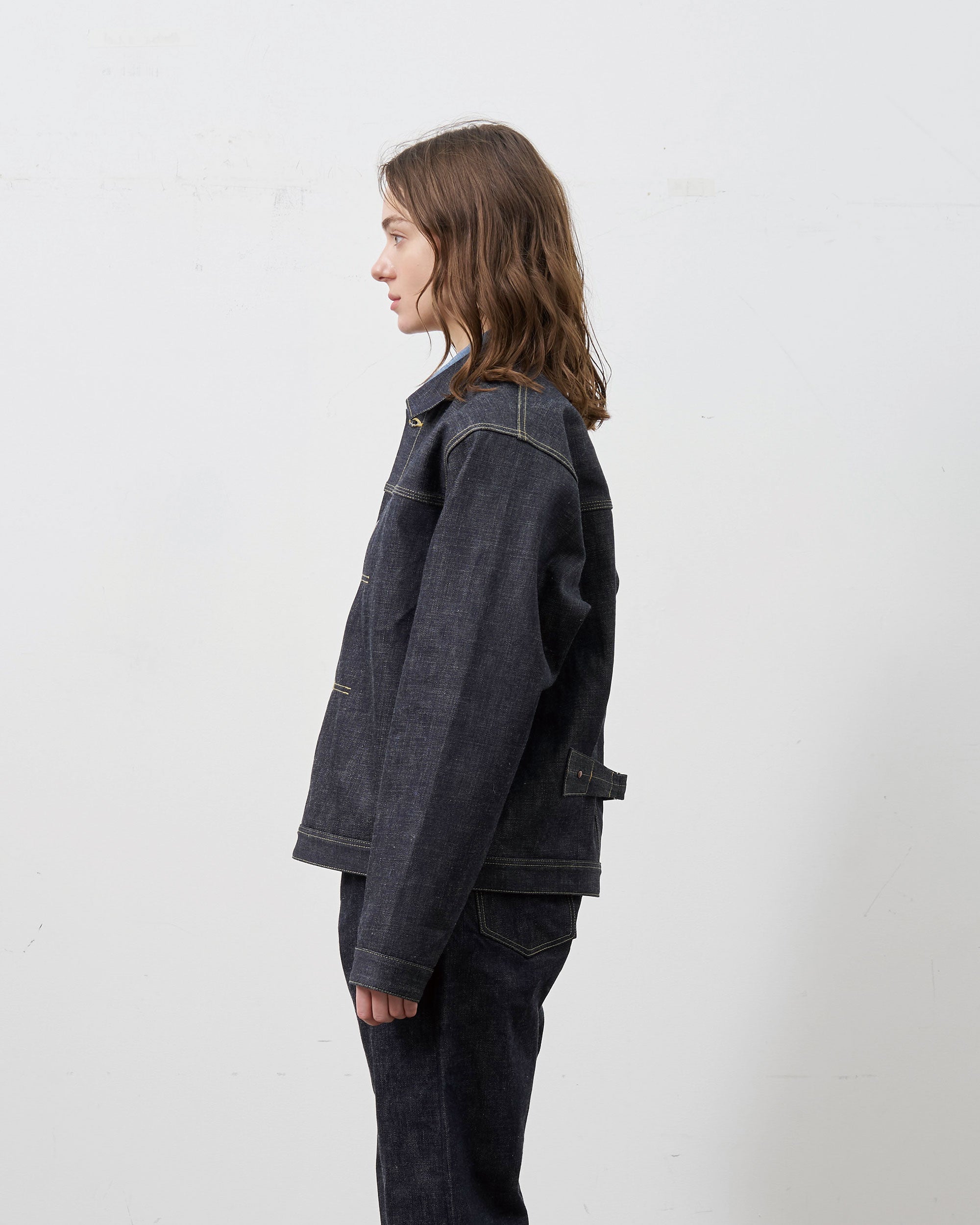 DALLY JACKET SELVAGE DENIM
