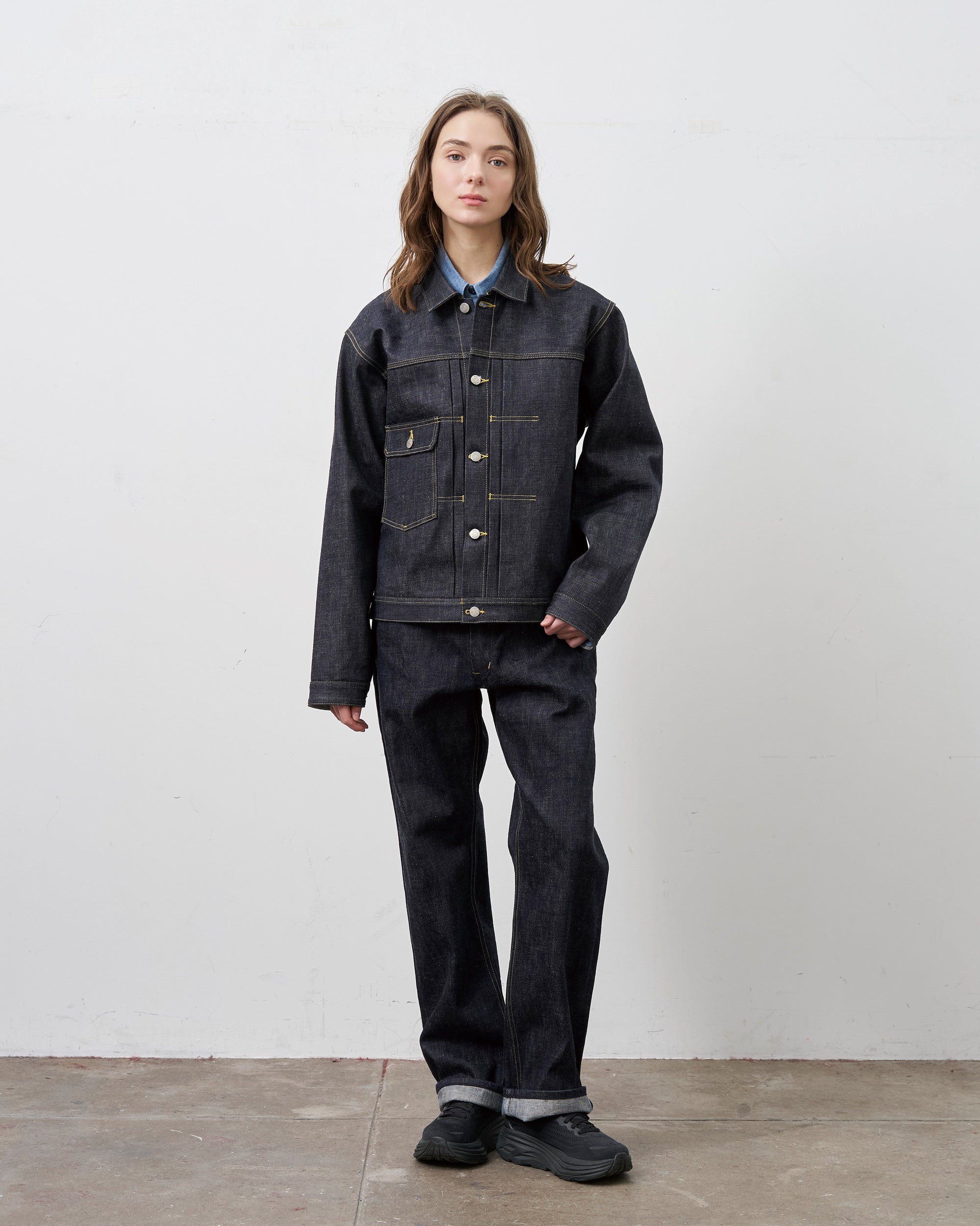 DALLY JACKET SELVAGE DENIM