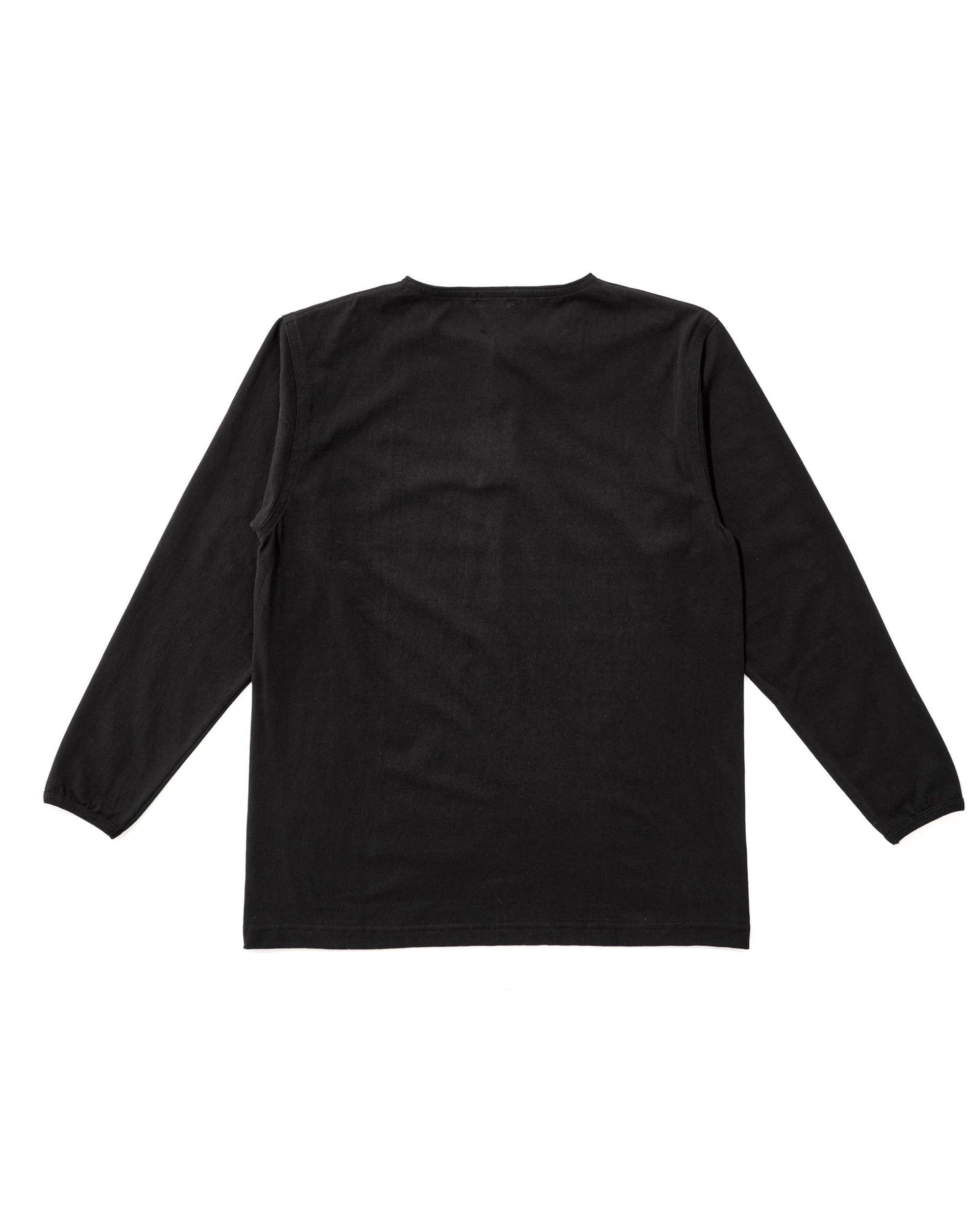 HENLEY NECK L/S TEE