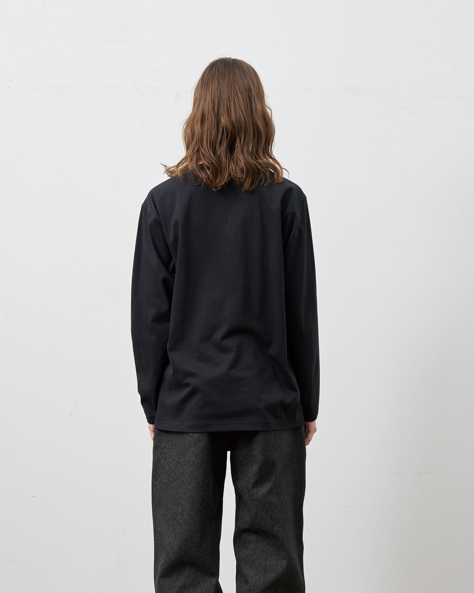 HENLEY NECK L/S TEE