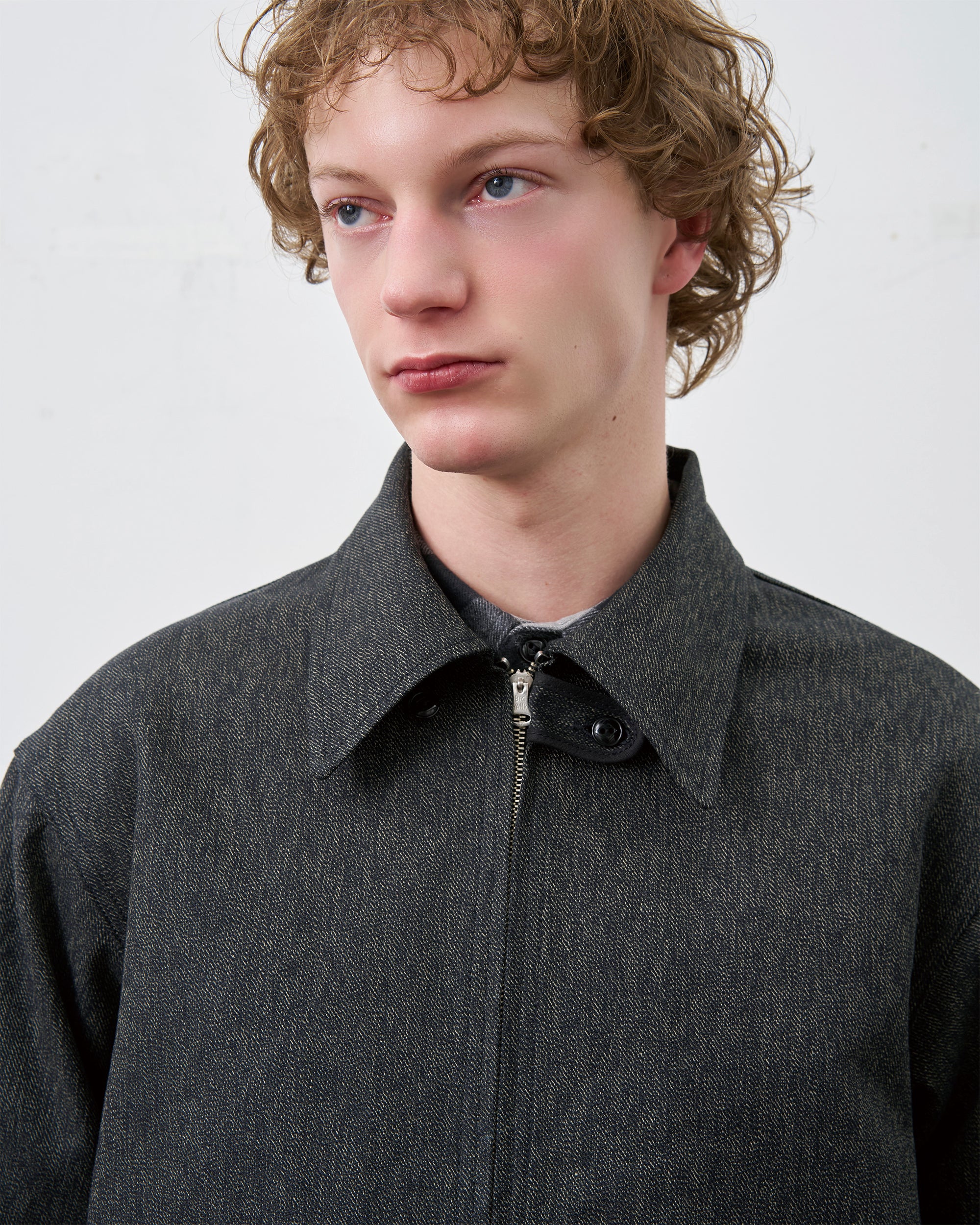 LEO JACKET HEATHER TWILL