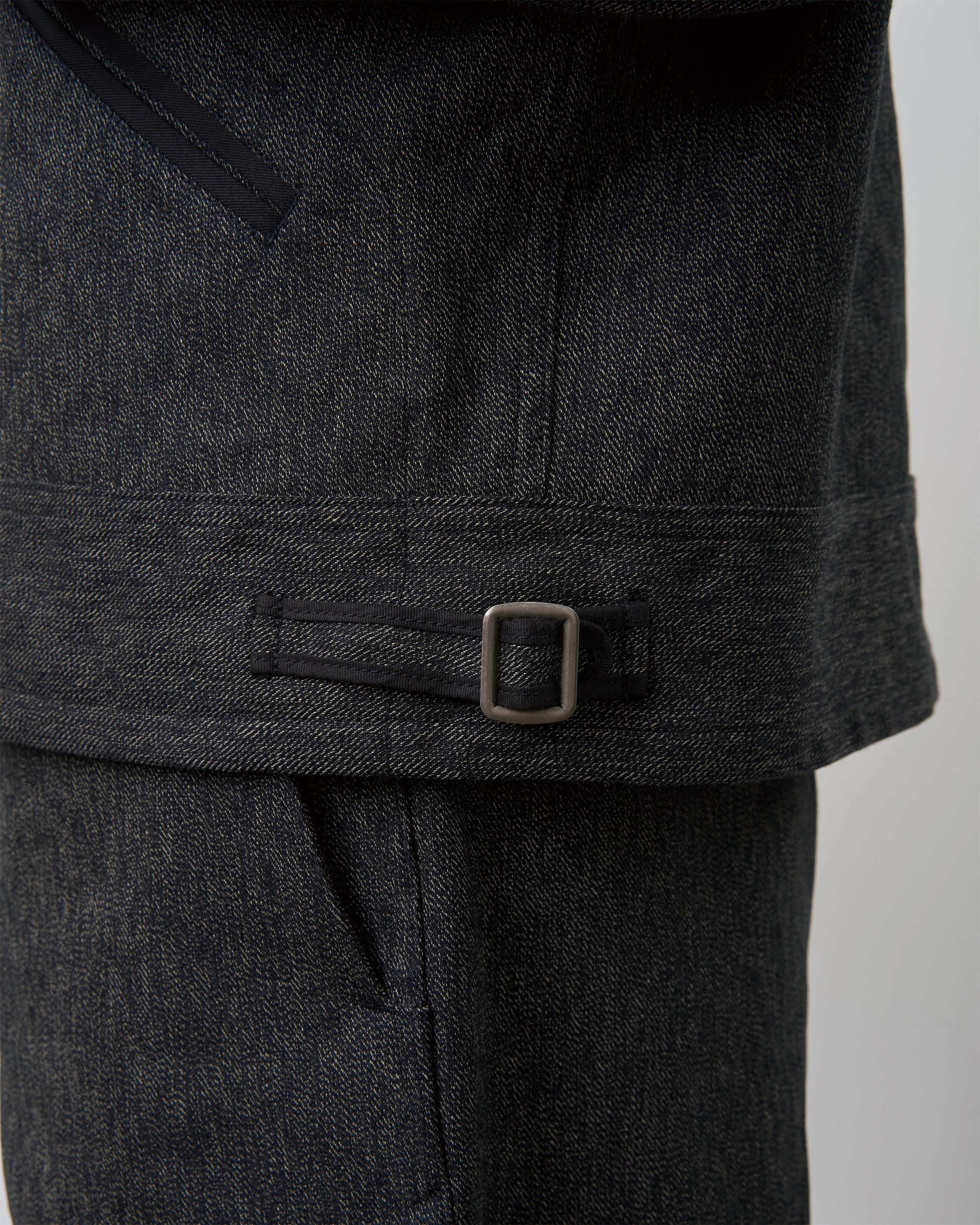 LEO JACKET HEATHER TWILL
