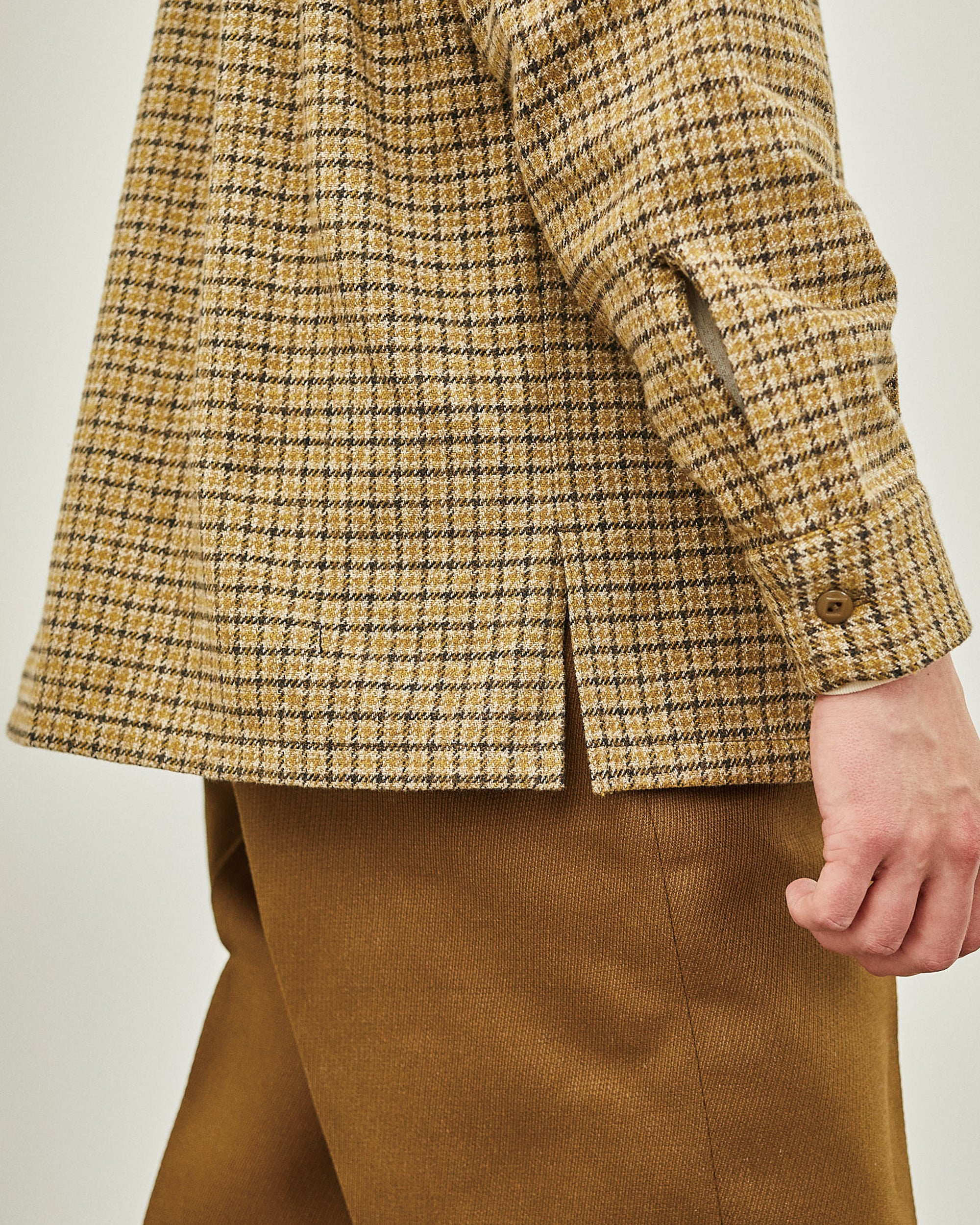 ROGER SHIRT PLAID COTTON TWEED