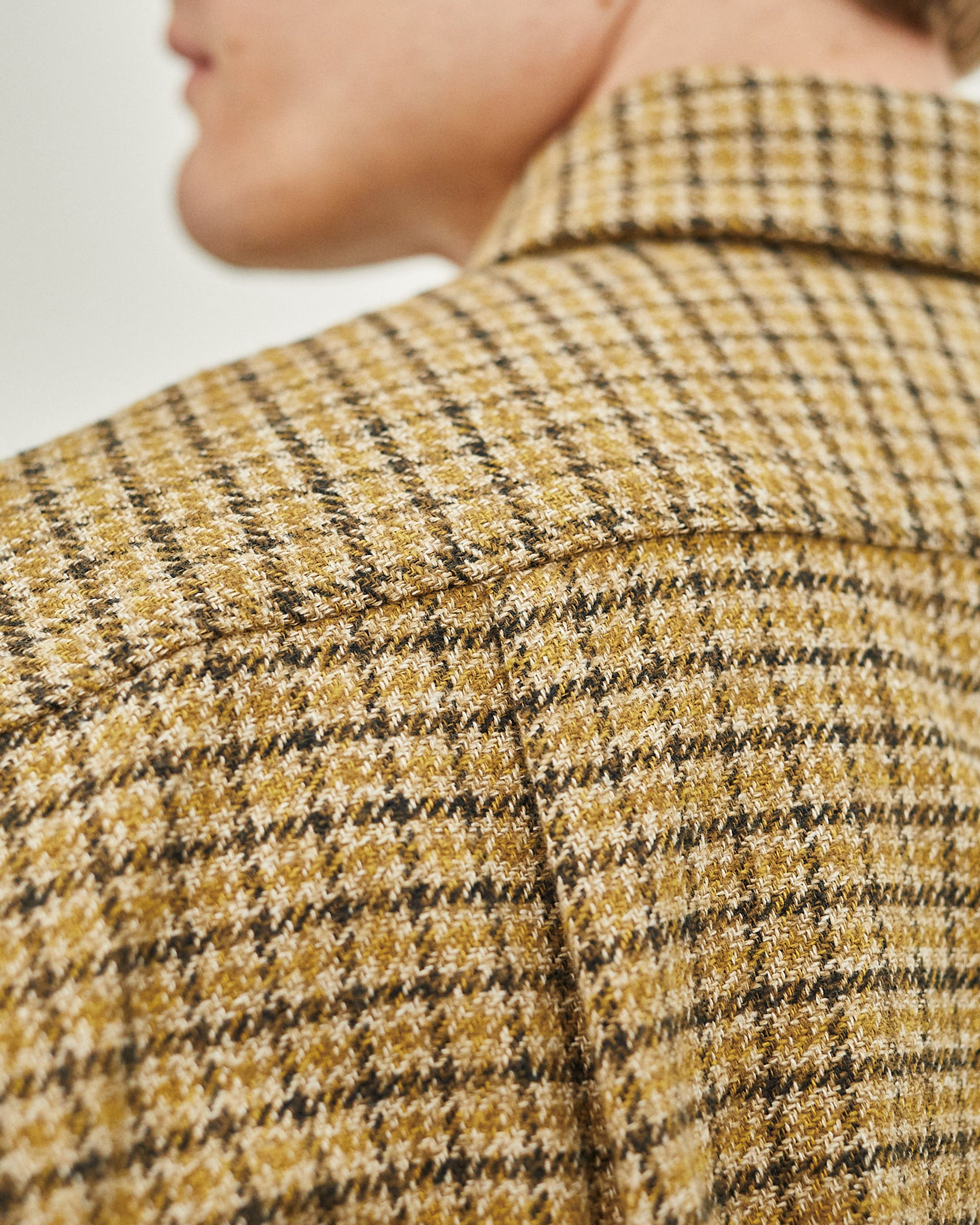 ROGER SHIRT PLAID COTTON TWEED