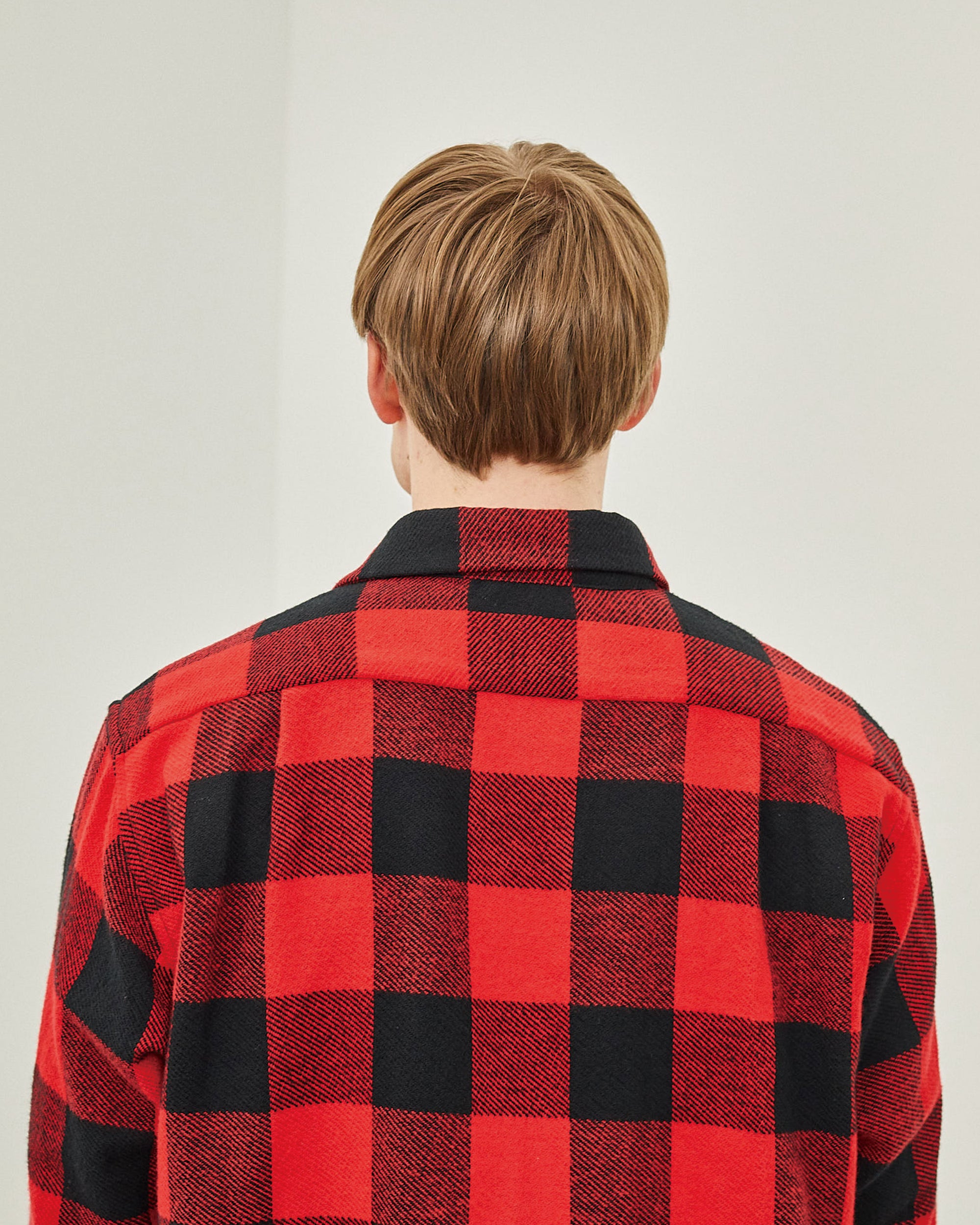 ROGER SHIRT PLAID COTTON TWEED