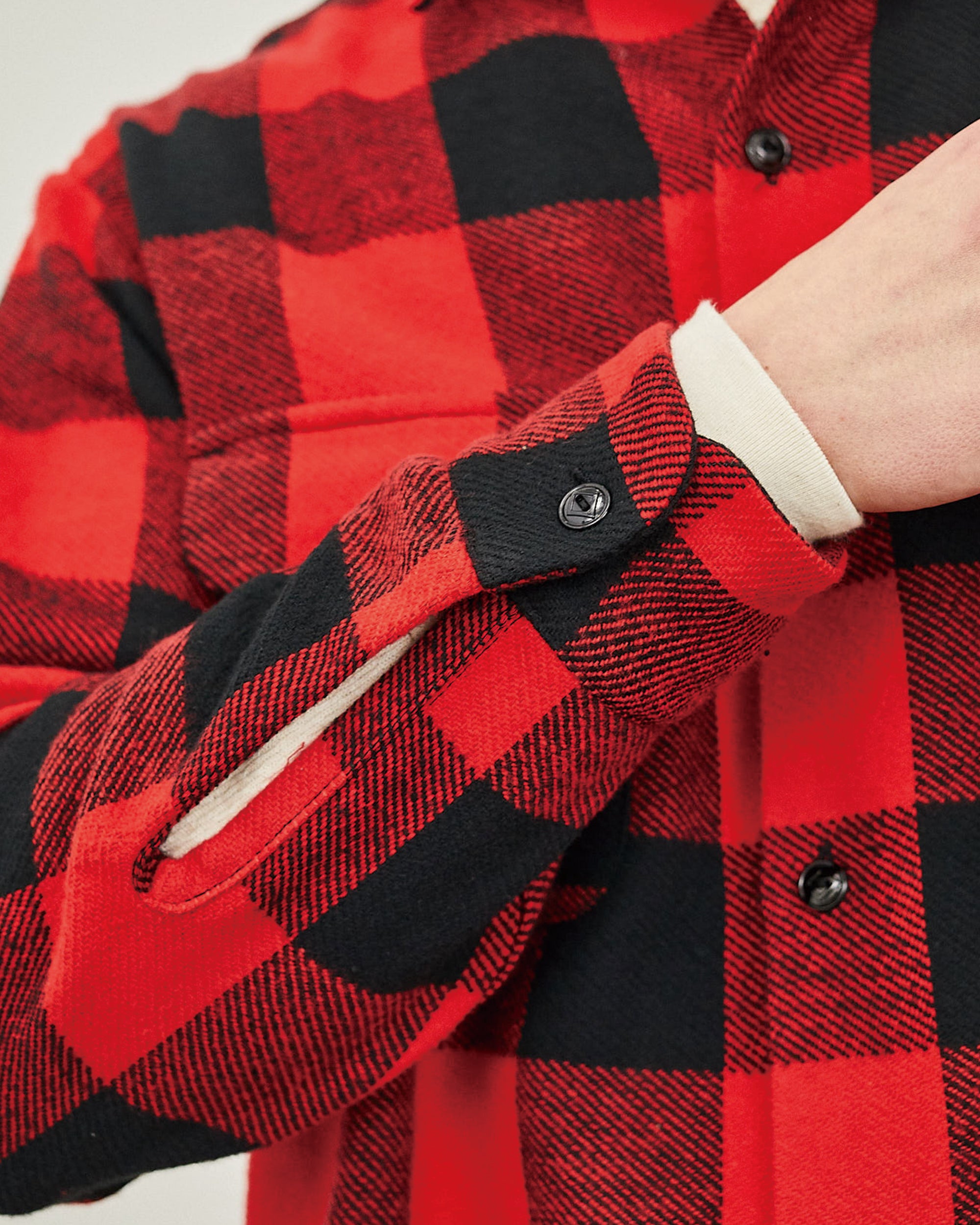 ROGER SHIRT PLAID COTTON TWEED