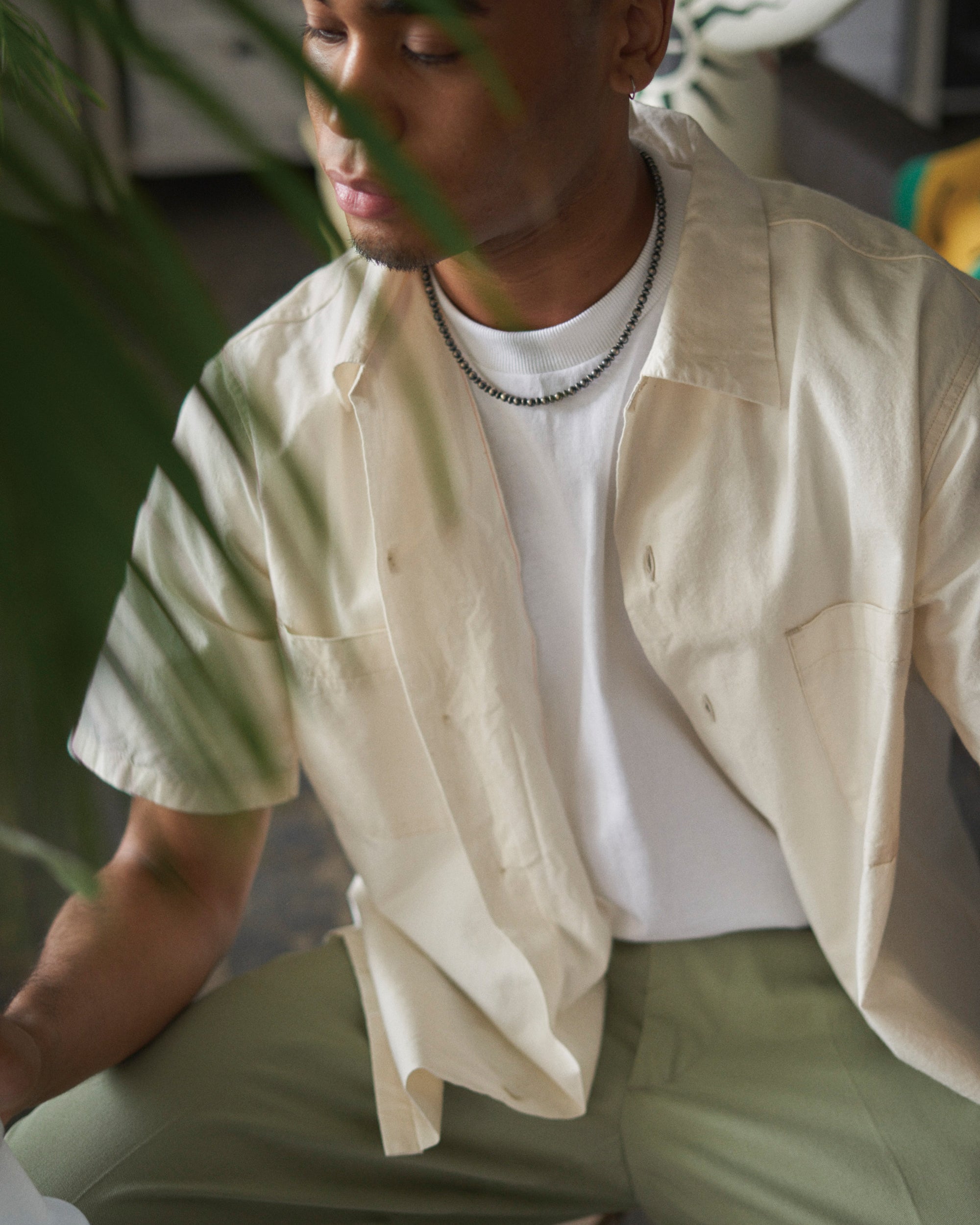 U54 QLS SHIRTS LT CHAMBRAY