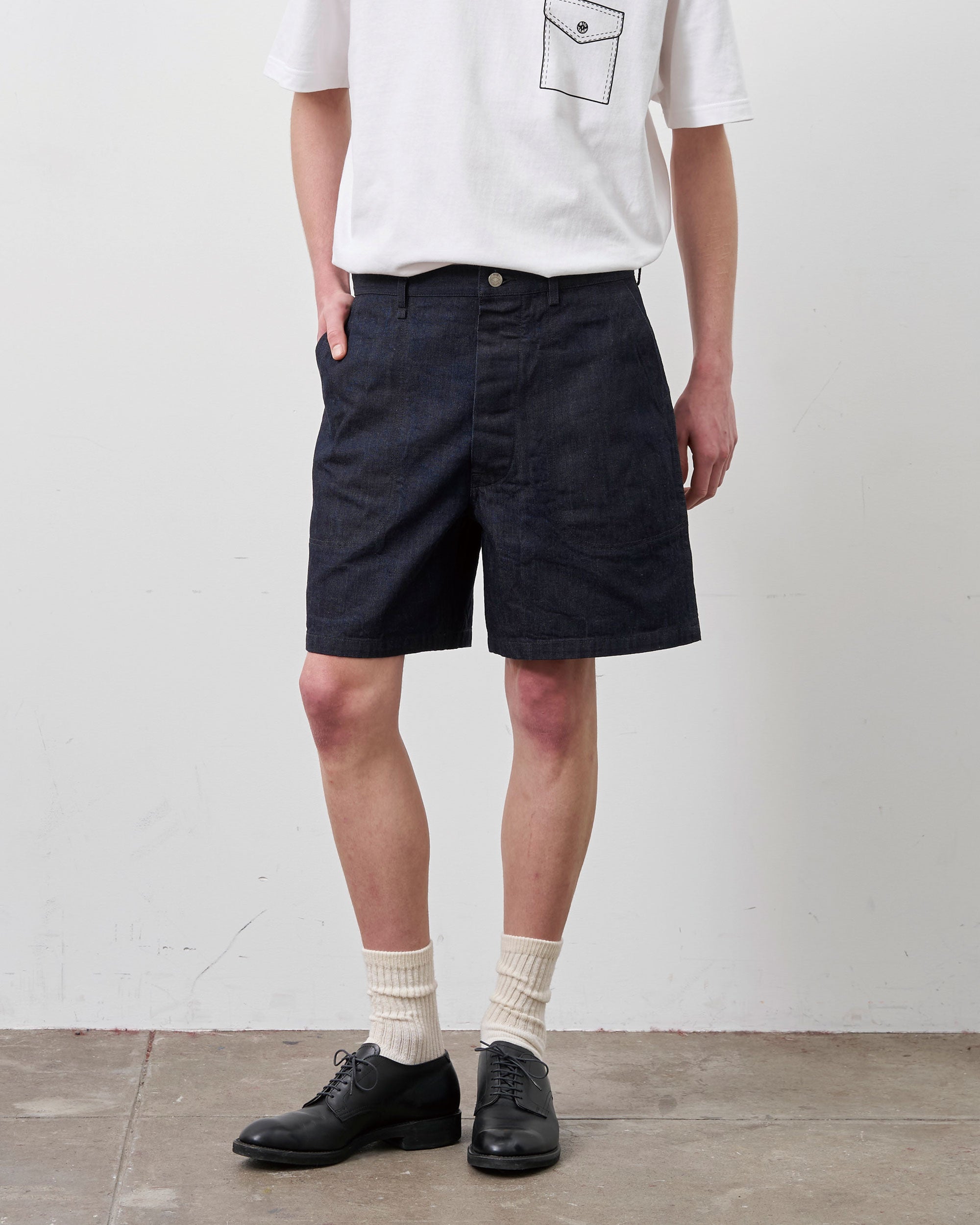 USN UTILITY DENIM SHORTS