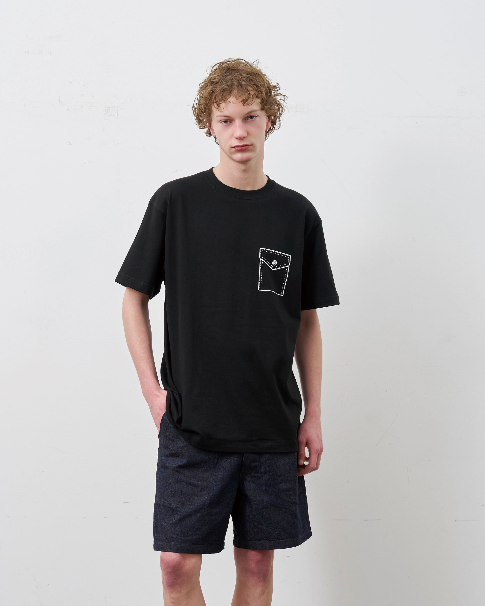 Y1935 FAKE POCKET TEE