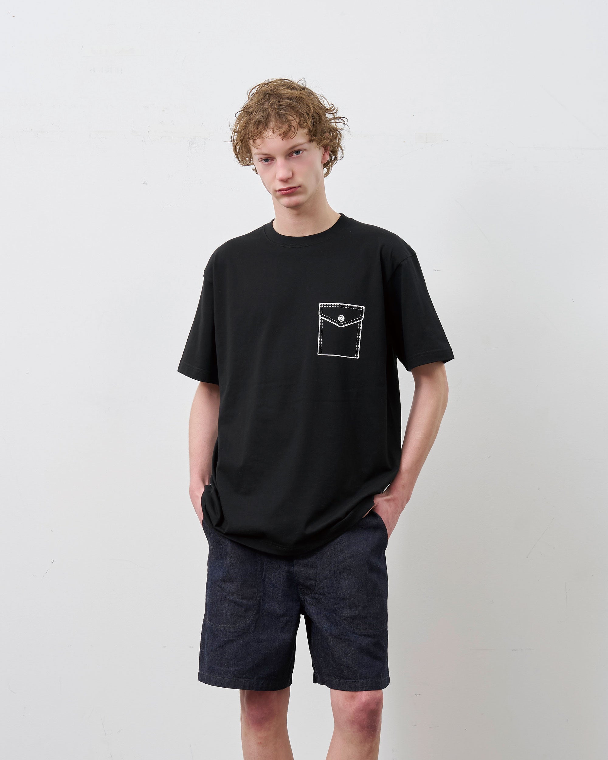 Y1935 FAKE POCKET TEE