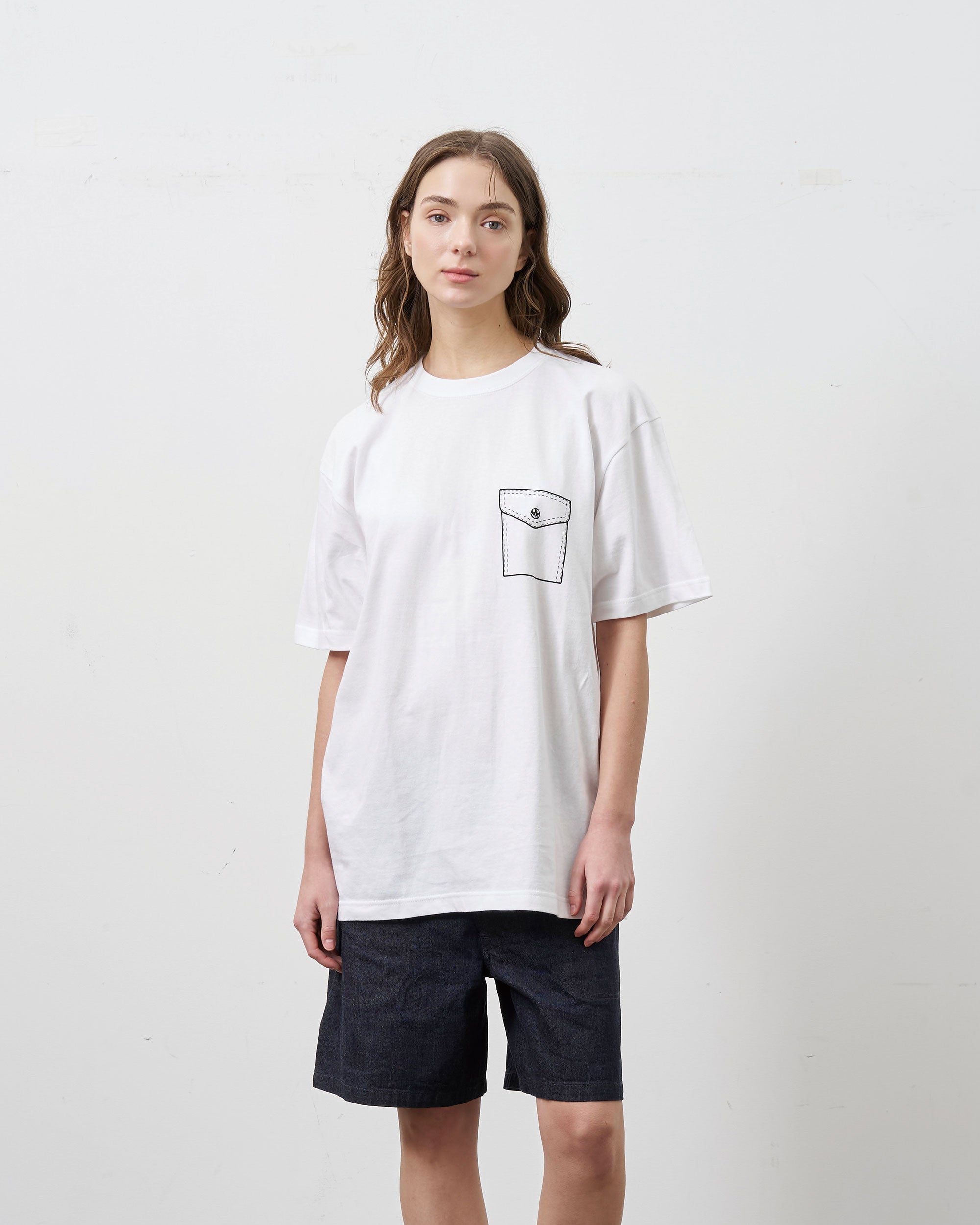 Y1935 FAKE POCKET TEE