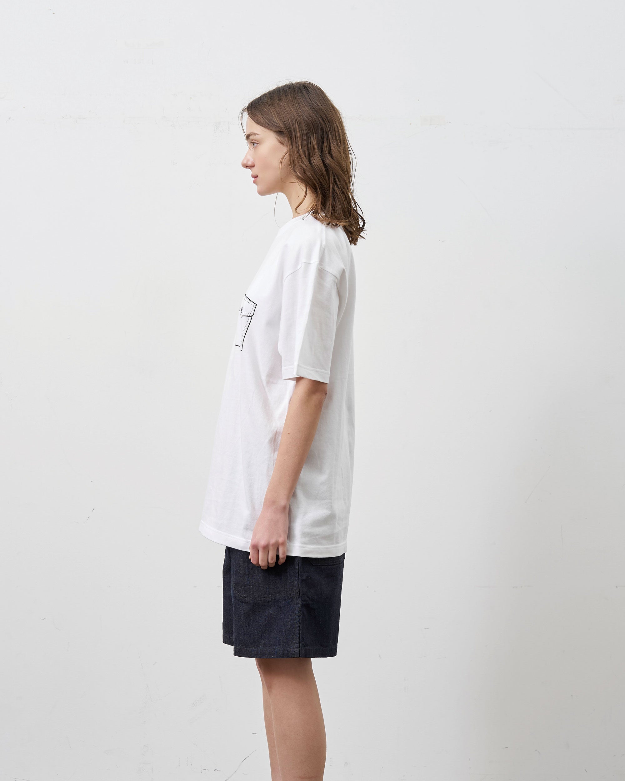 Y1935 FAKE POCKET TEE