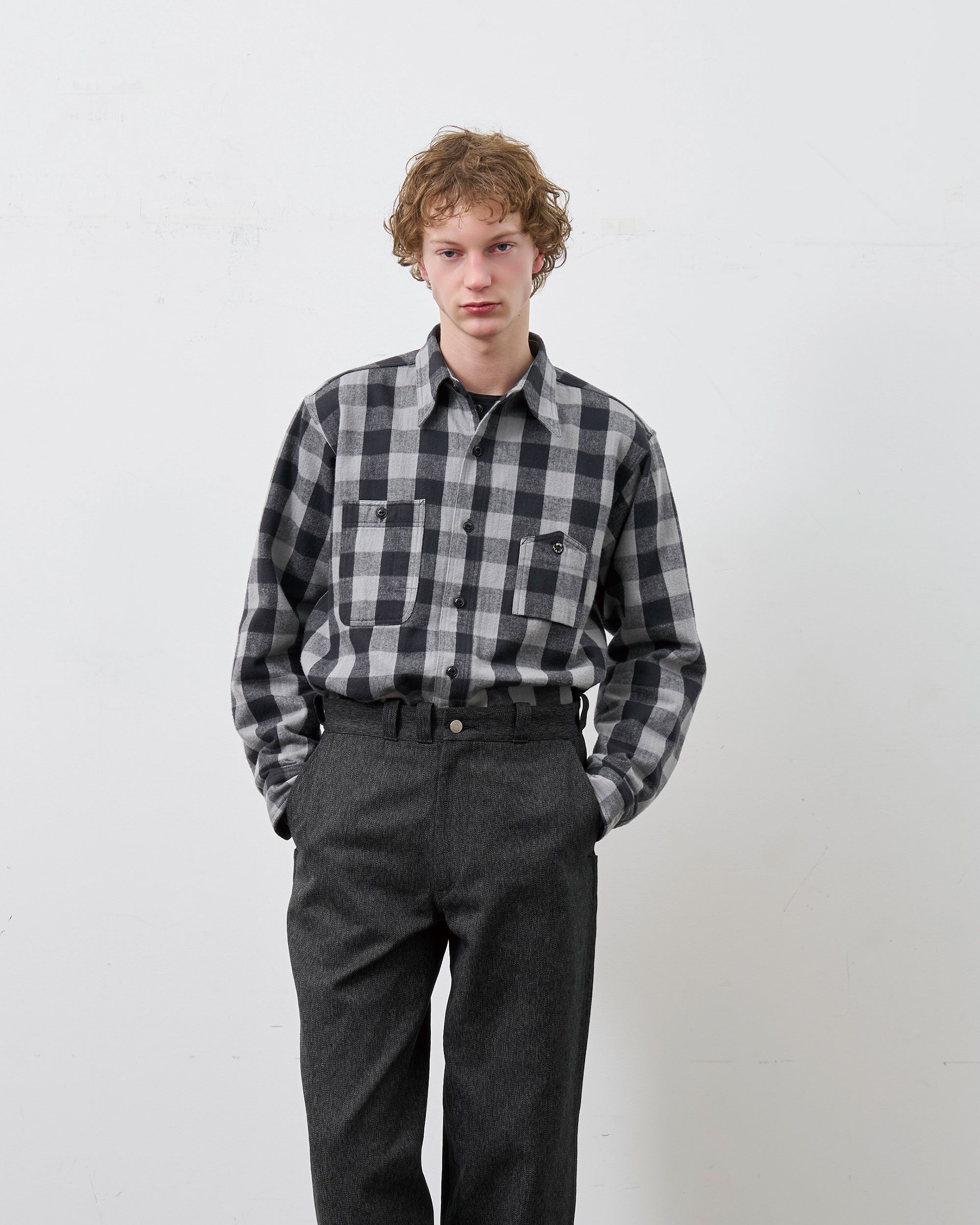 Y1945 FLANNEL CHECK SHIRT