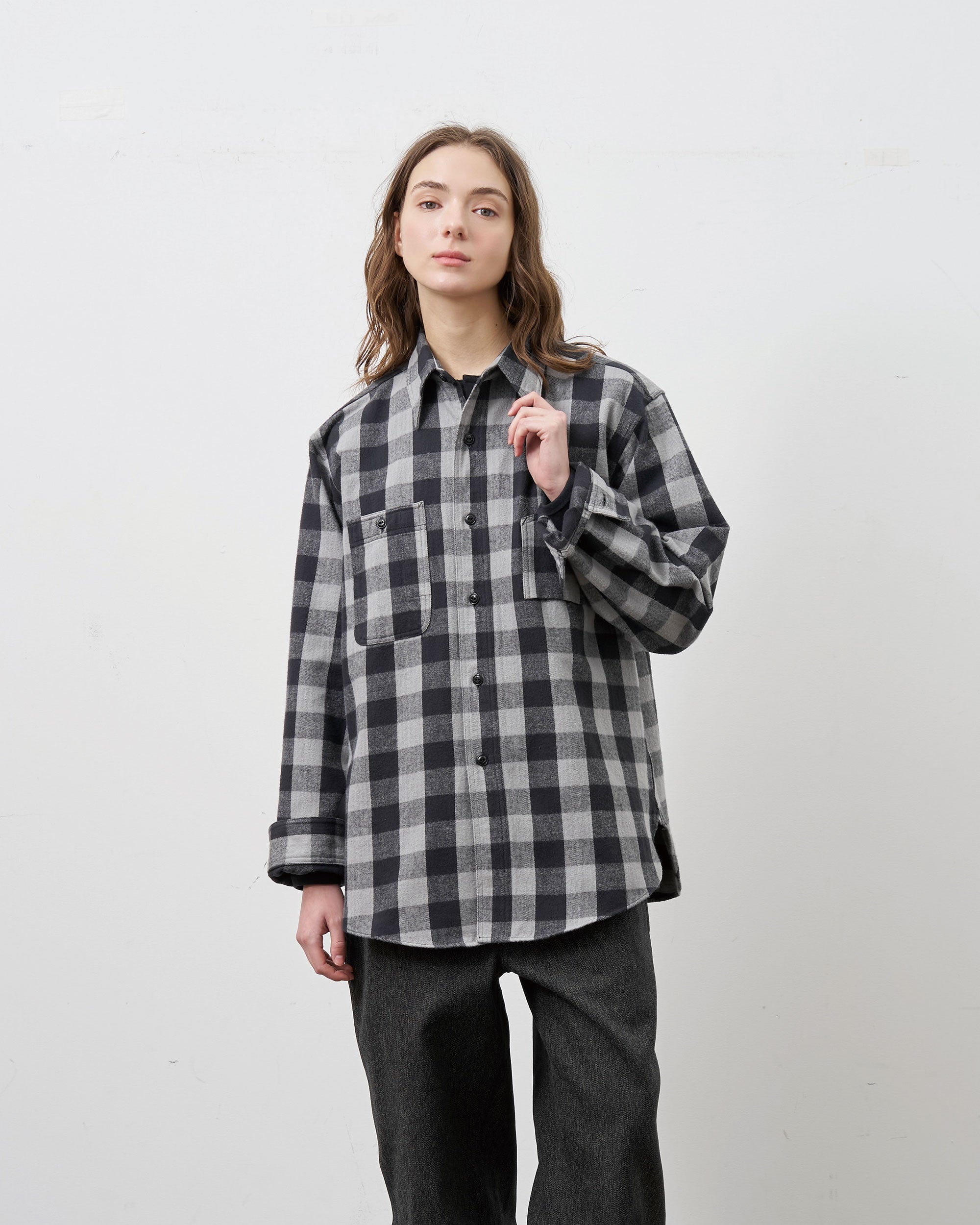 Y1945 FLANNEL CHECK SHIRT