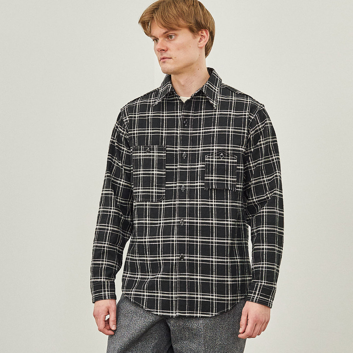 1942 PLAID FLANNEL SHIRT