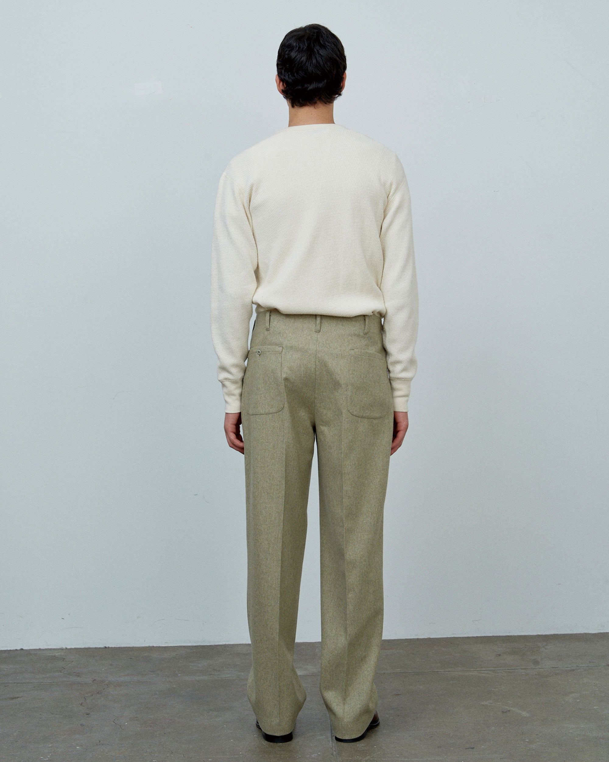 1950 PEGTOP WOOL FLANNEL