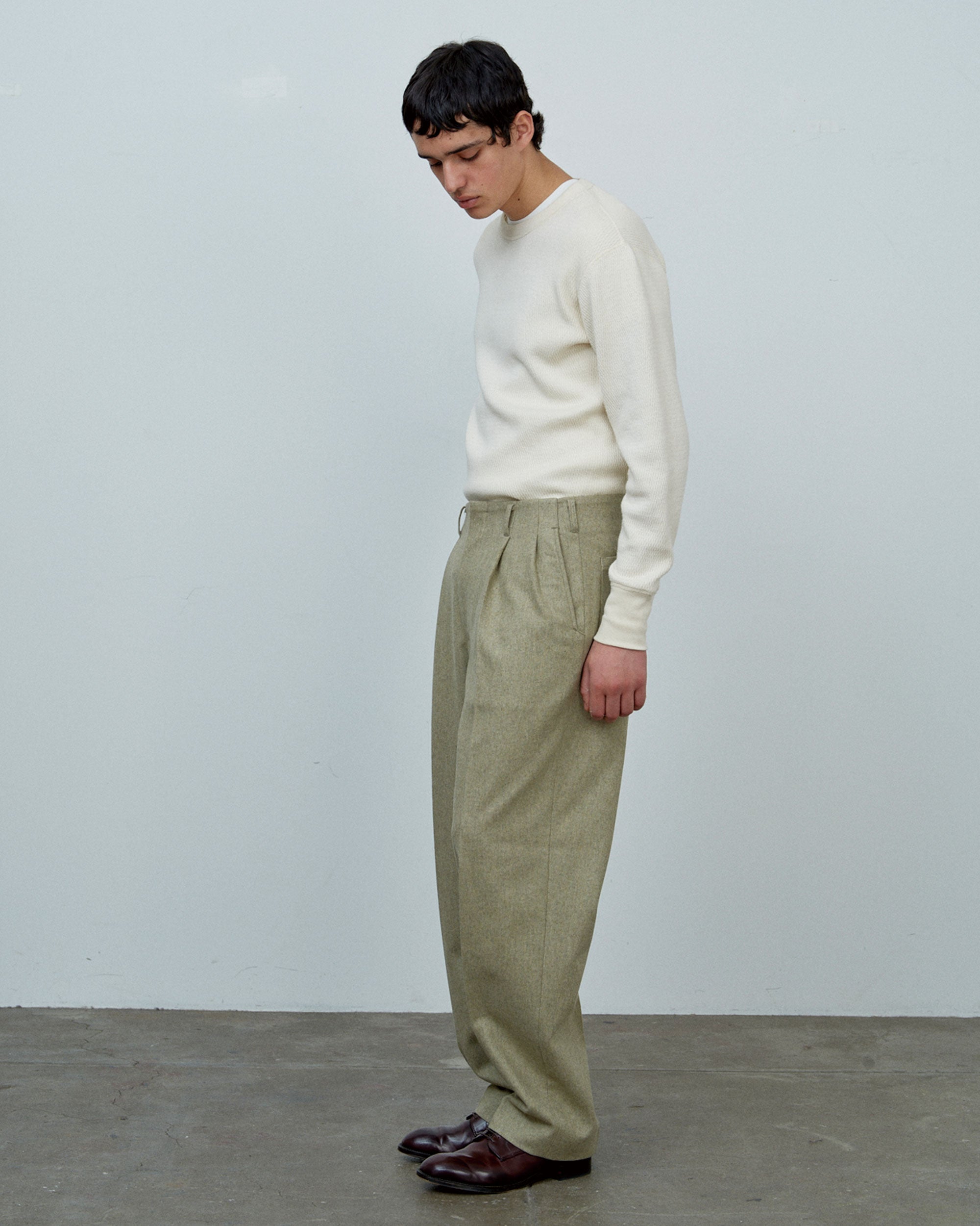 1950 PEGTOP WOOL FLANNEL