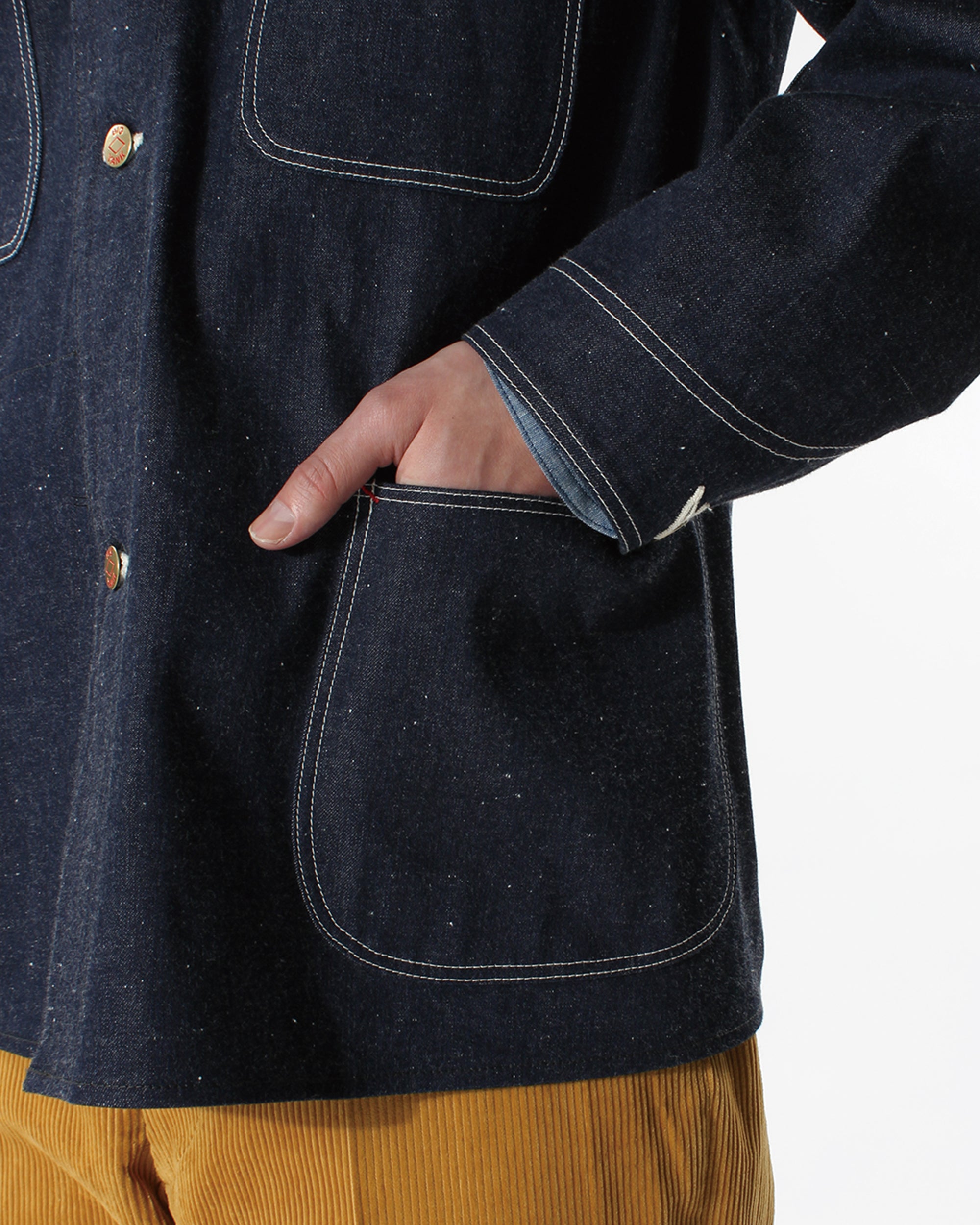 1955 COVERALL NEP DENIM