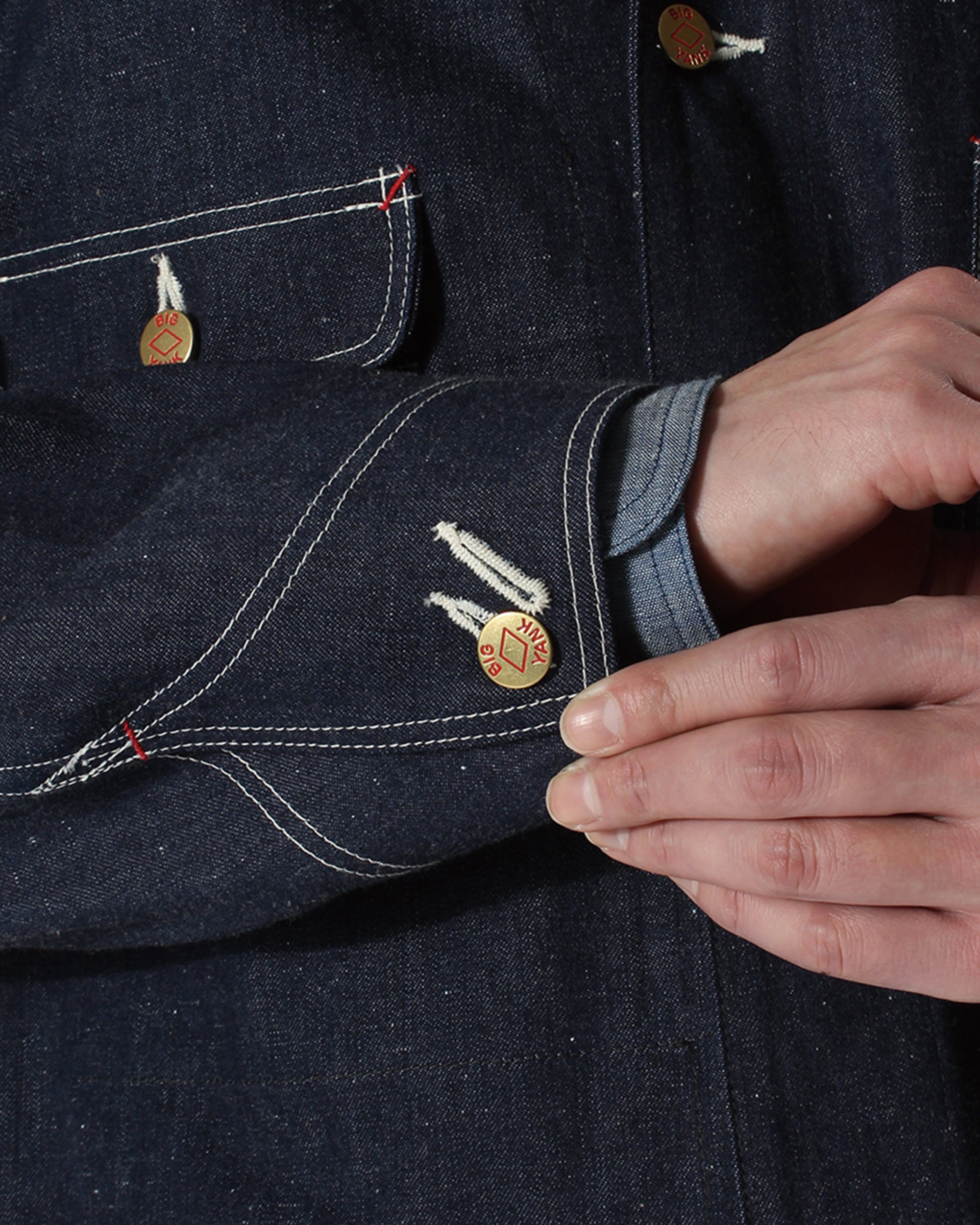 1955 COVERALL NEP DENIM