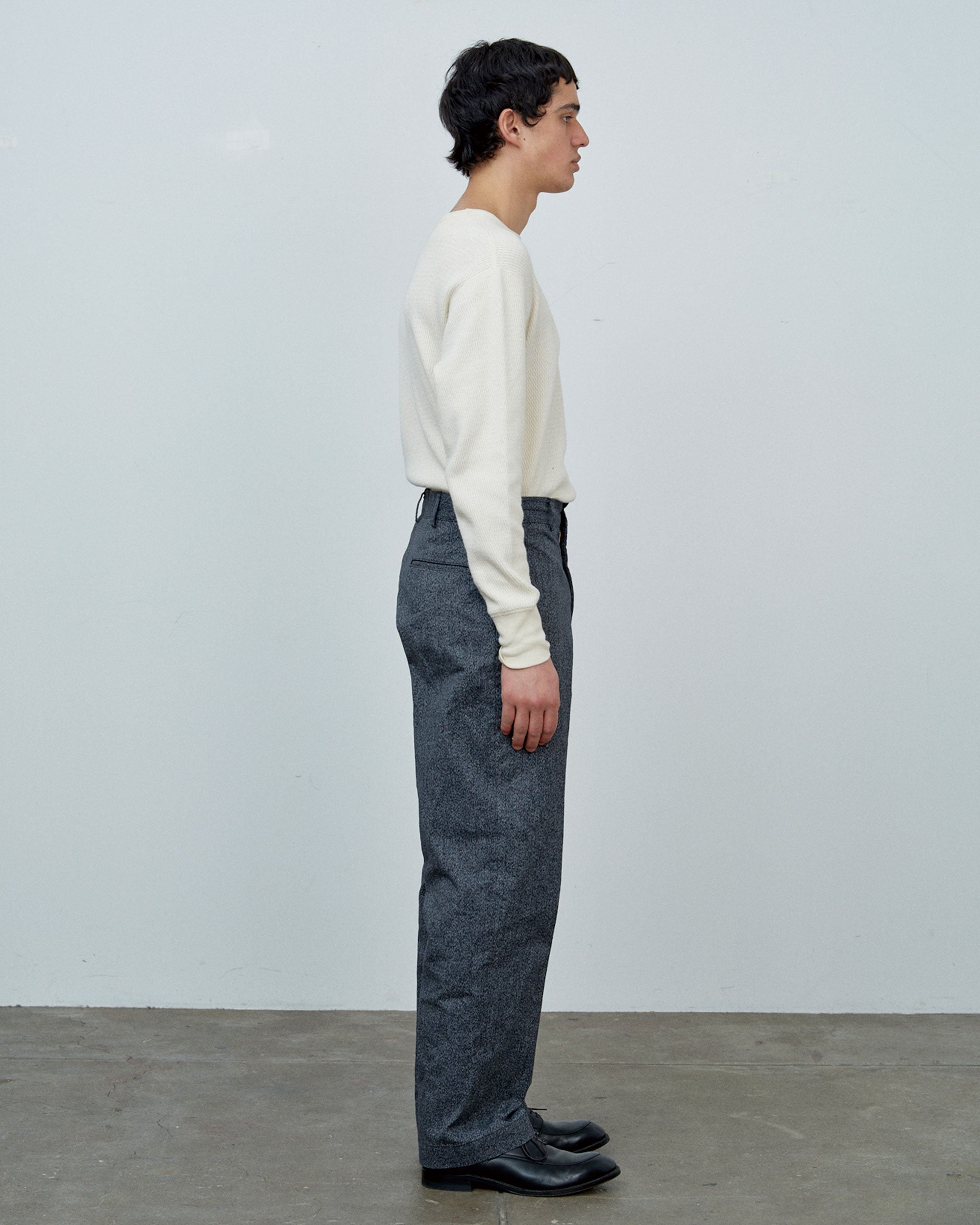 1963 TROUSERS HEATHER CHAMBRAY