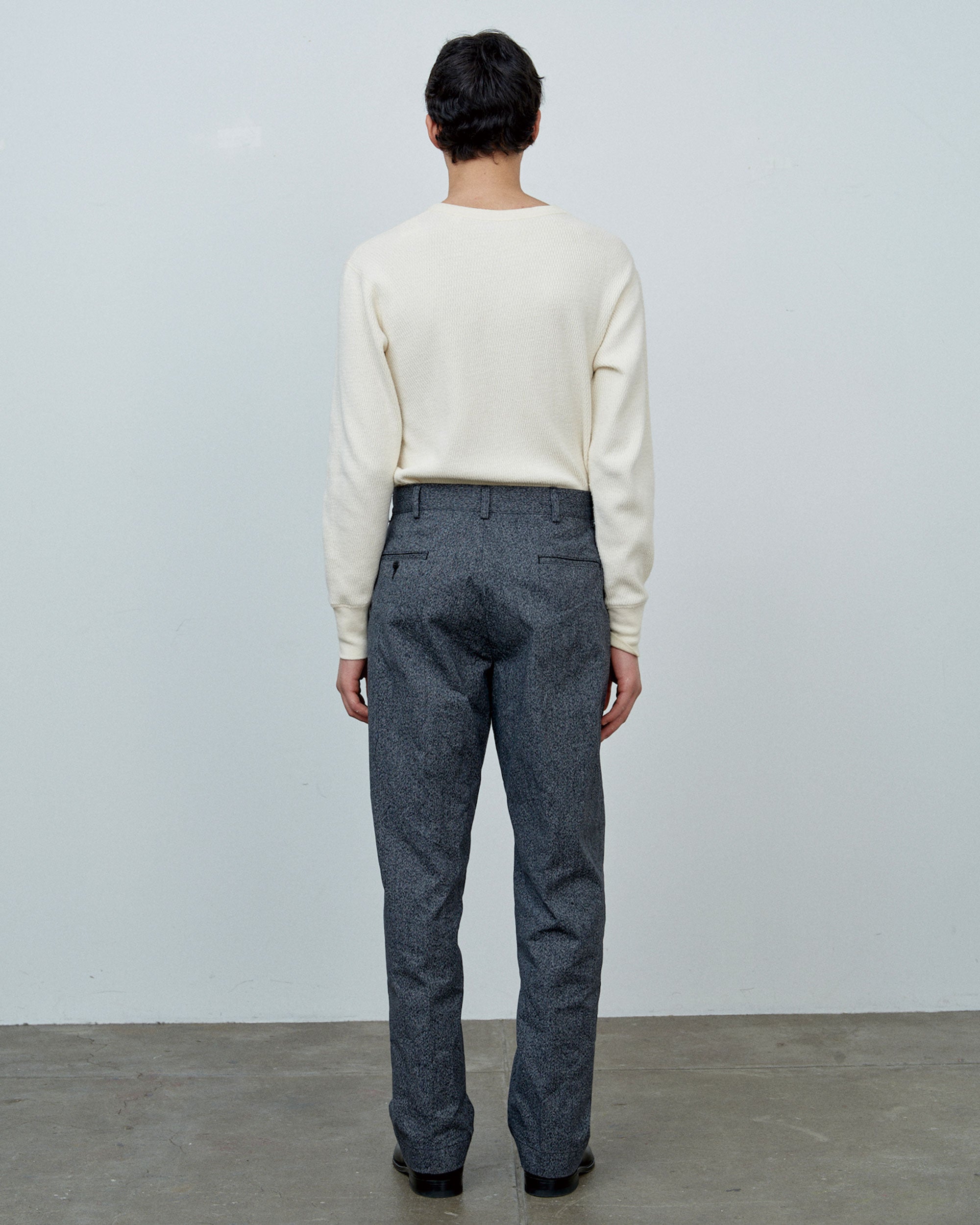 1963 TROUSERS HEATHER CHAMBRAY