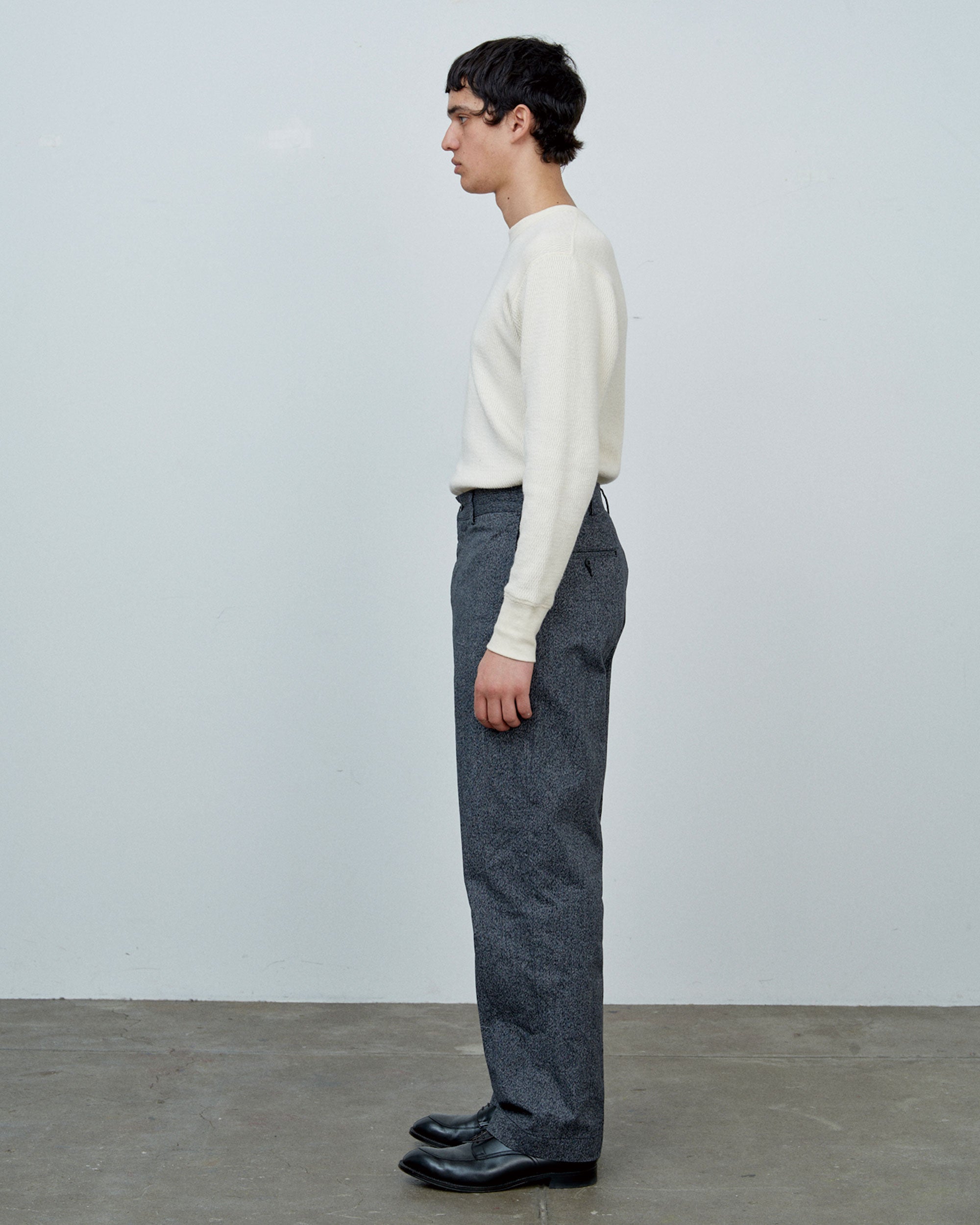 1963 TROUSERS HEATHER CHAMBRAY