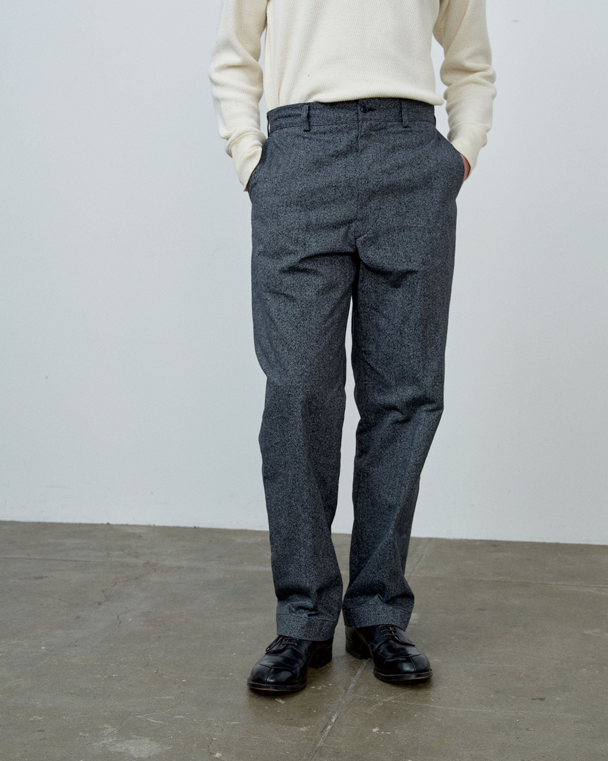 1963 TROUSERS HEATHER CHAMBRAY