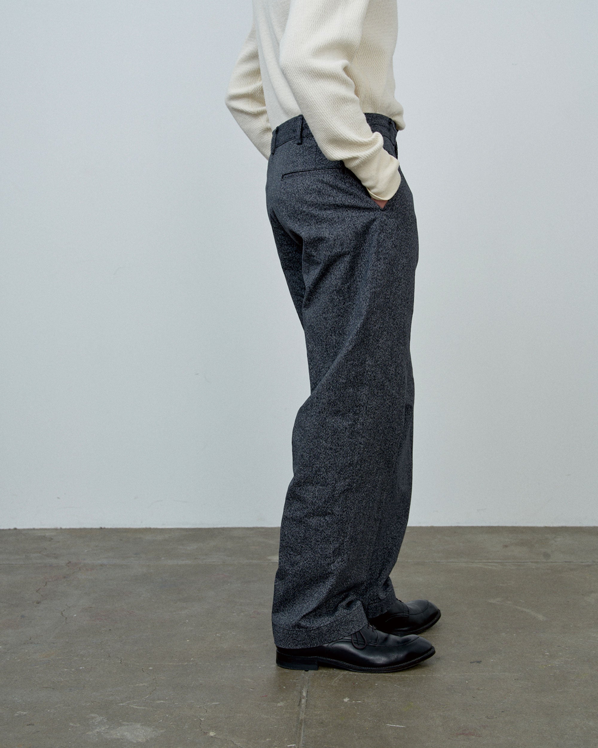 1963 TROUSERS HEATHER CHAMBRAY
