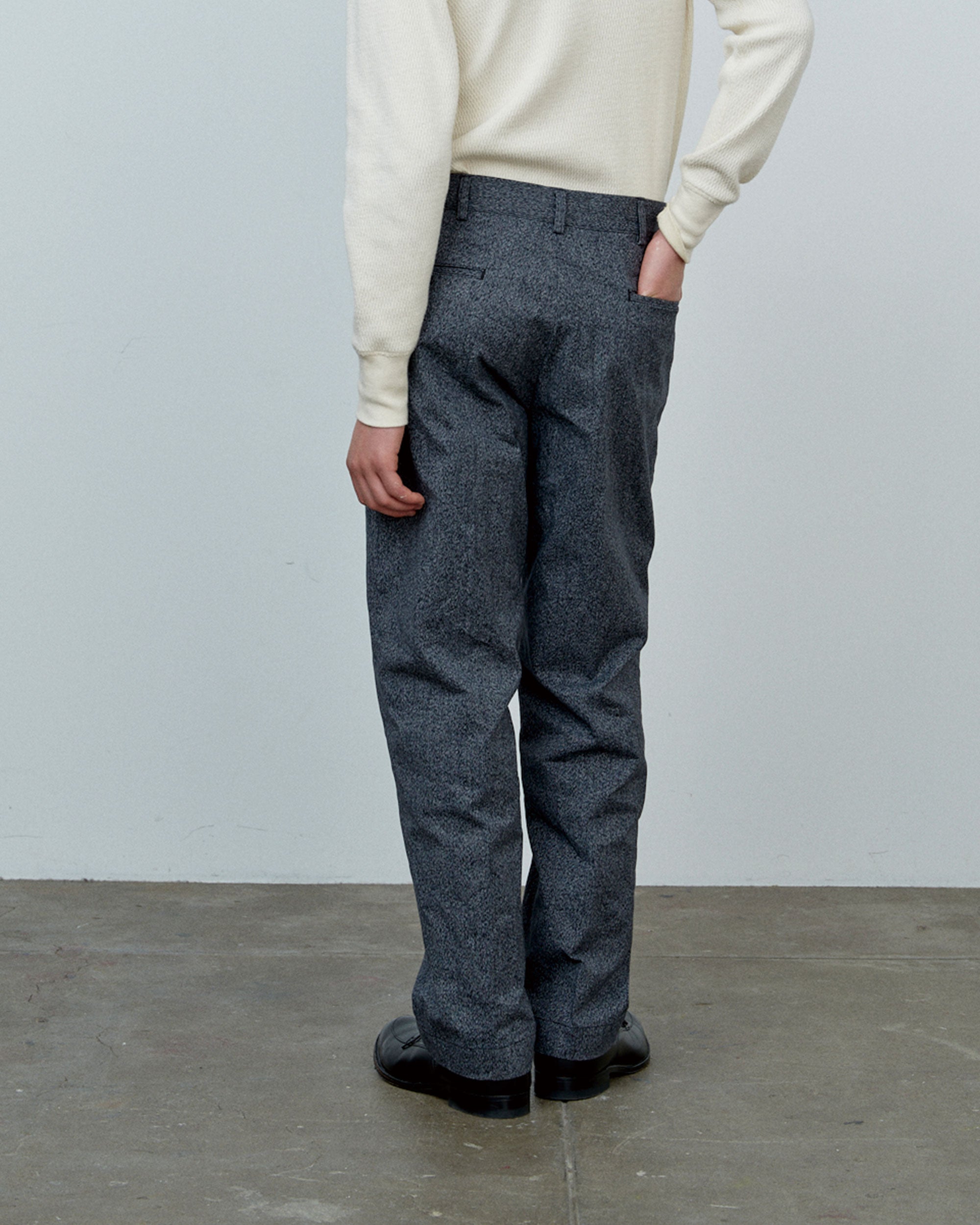 1963 TROUSERS HEATHER CHAMBRAY