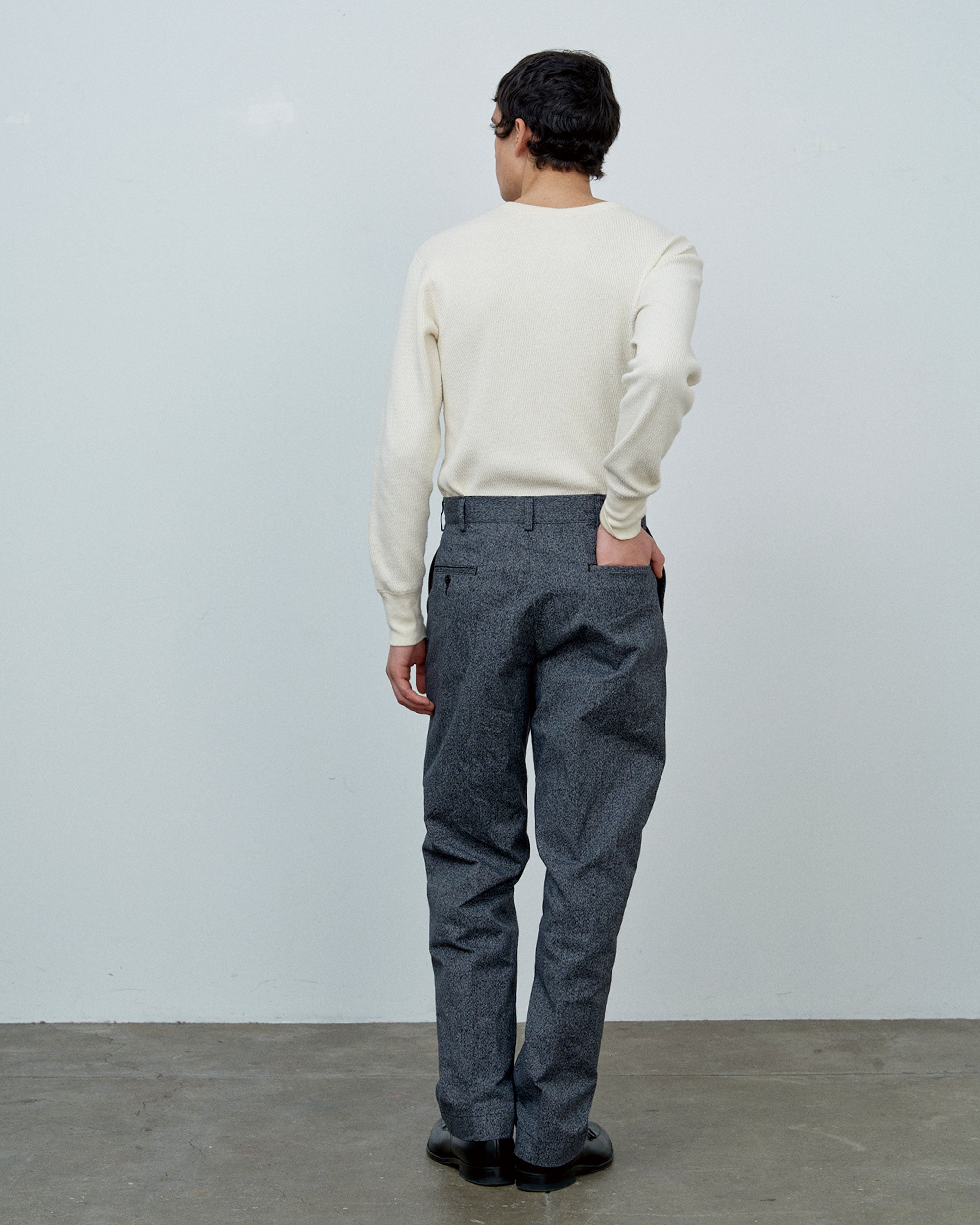 1963 TROUSERS HEATHER CHAMBRAY