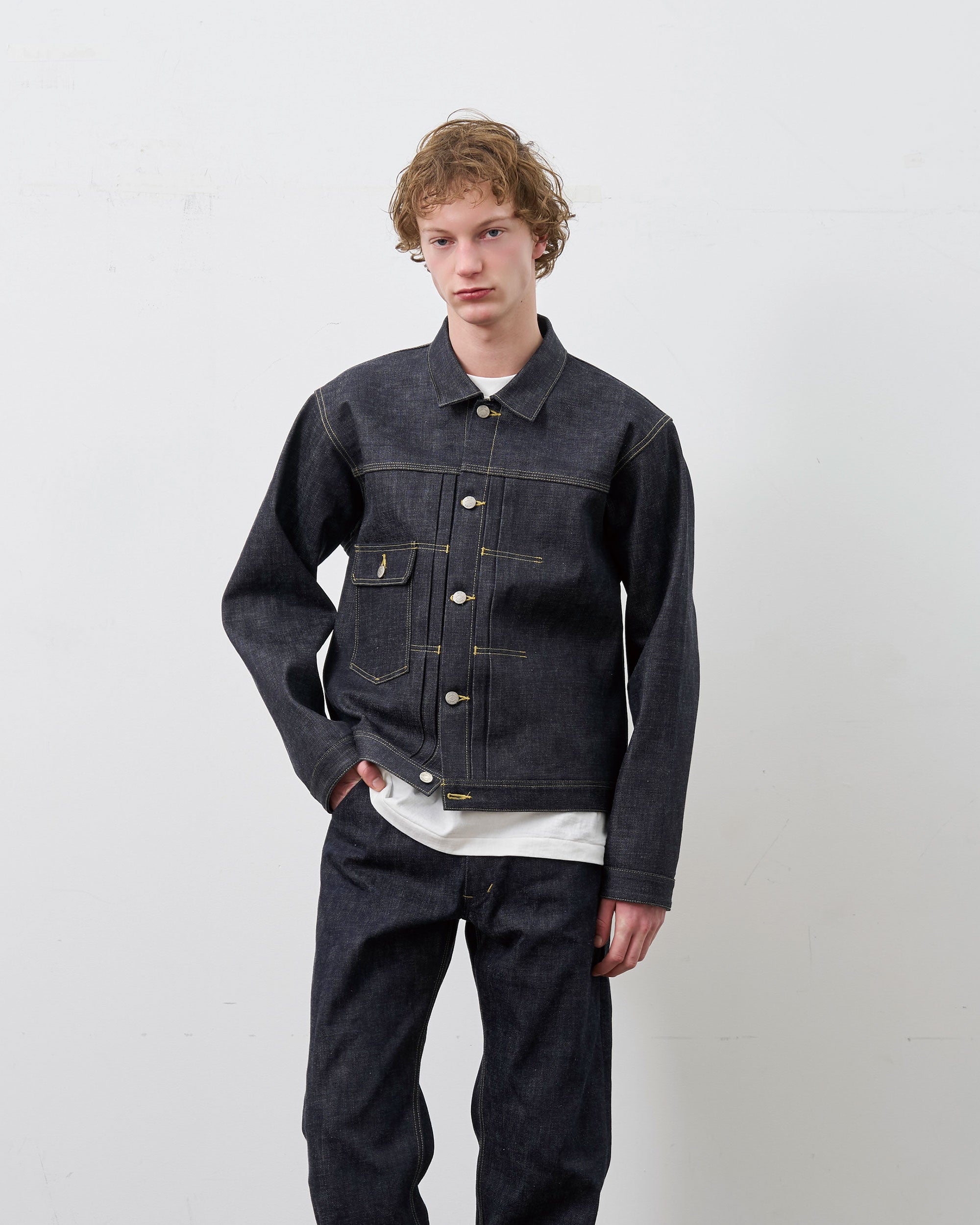 DALLY JACKET SELVAGE DENIM