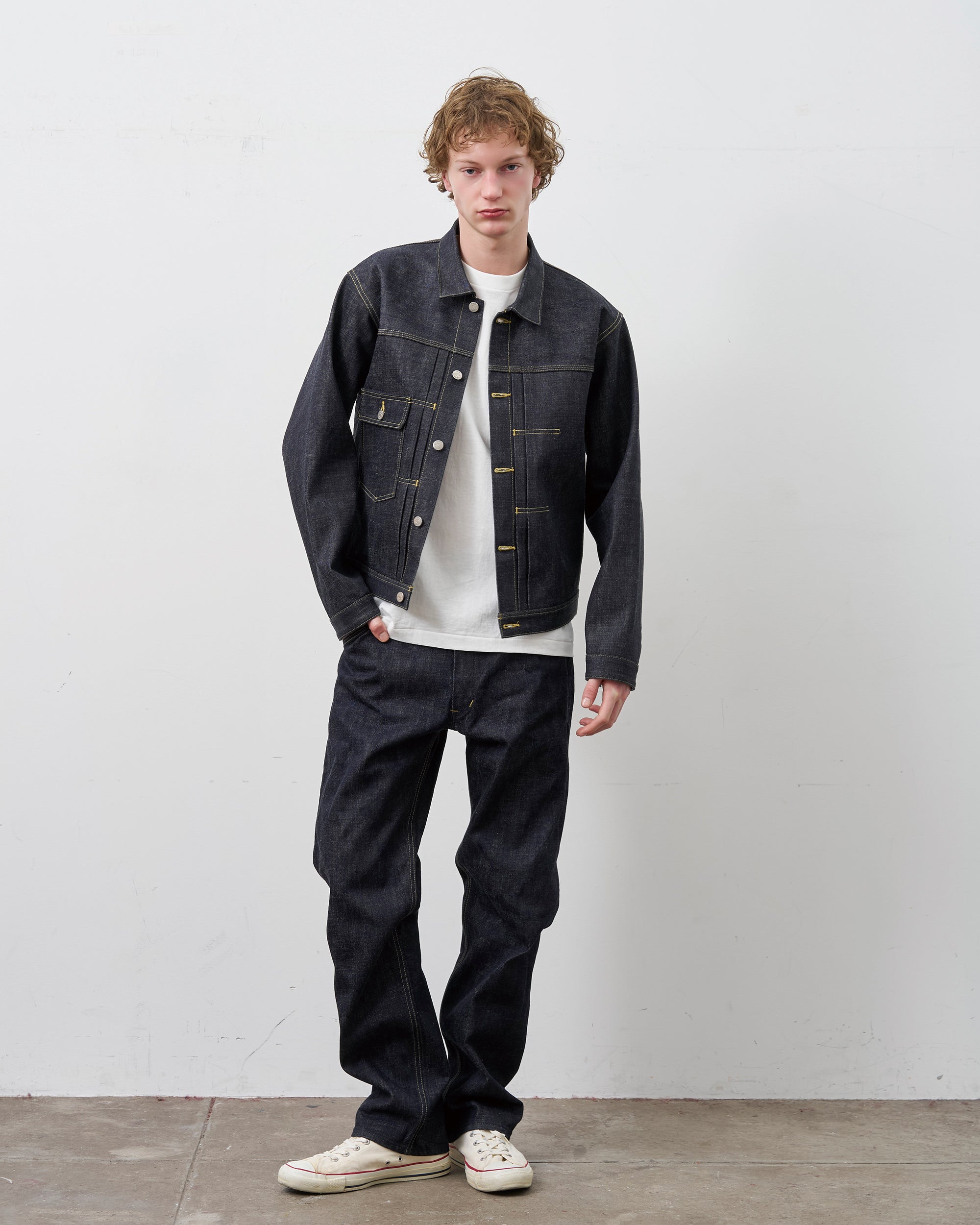 DALLY JACKET SELVAGE DENIM