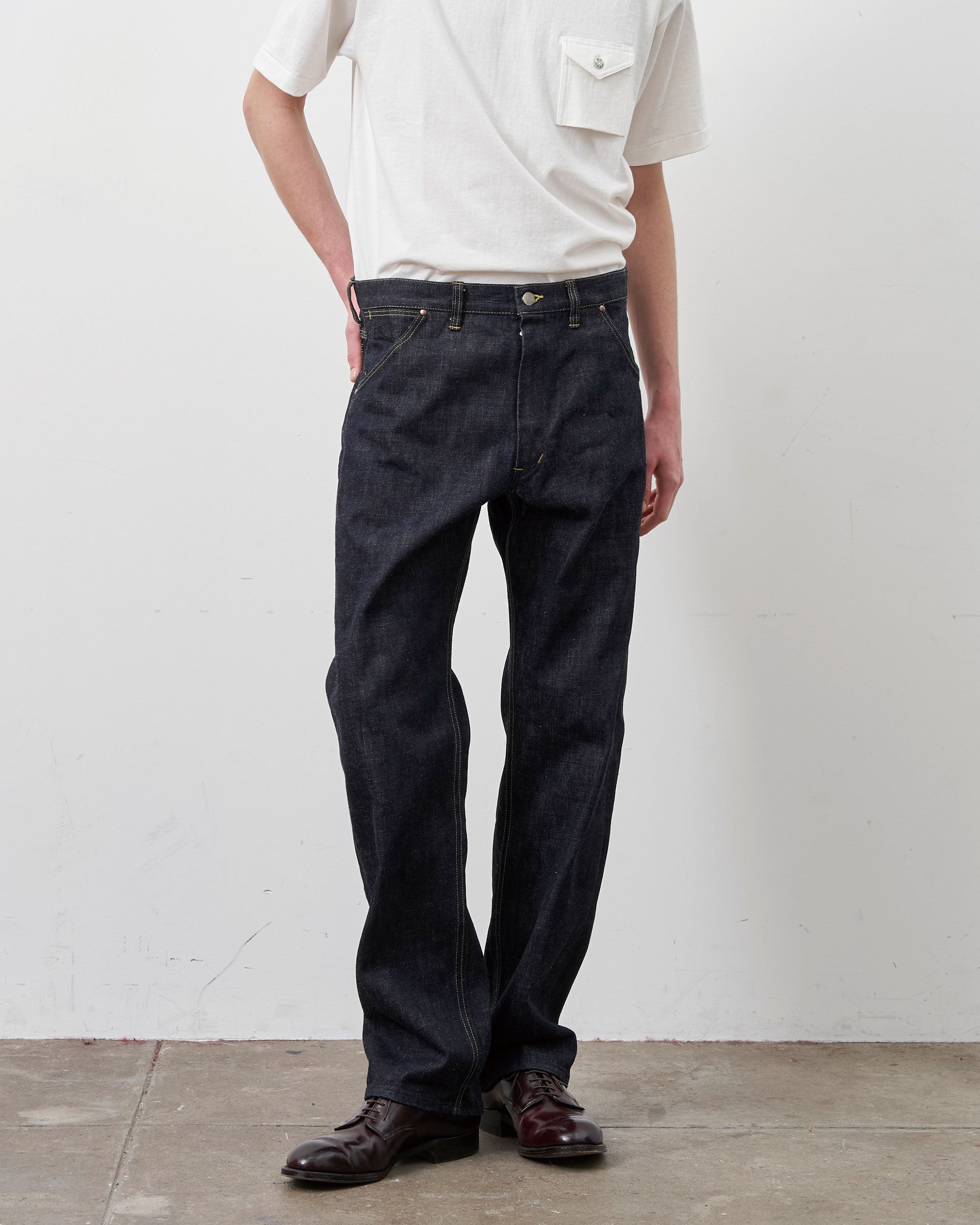 DALLY PANTS SELVAGE DENIM