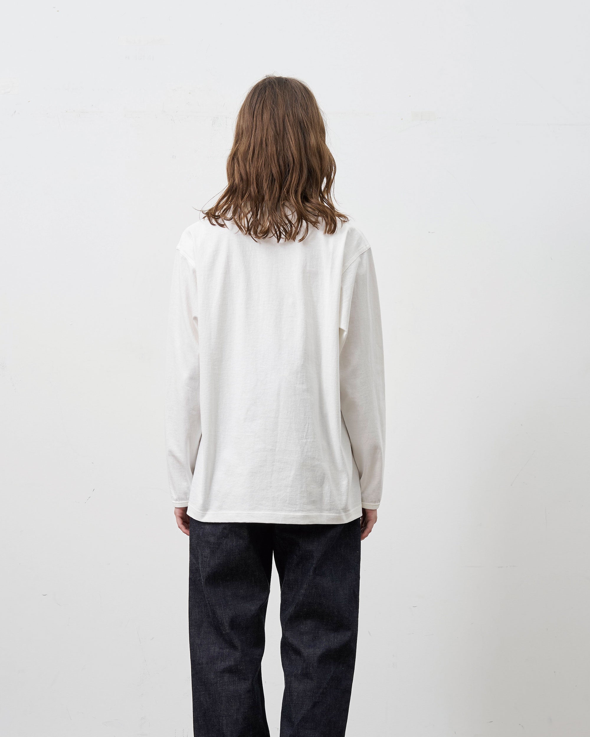 HENLEY NECK L/S TEE