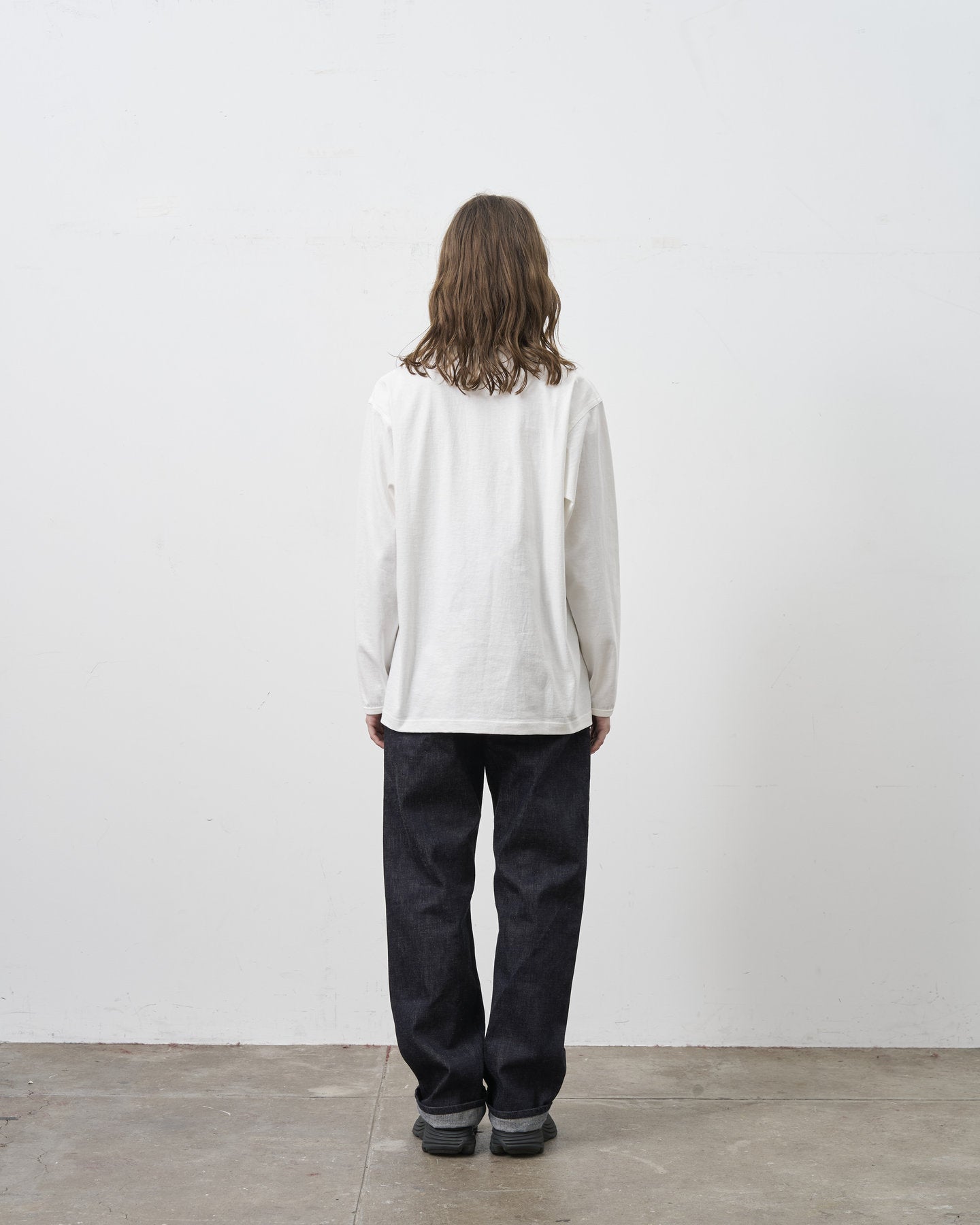 HENLEY NECK L/S TEE