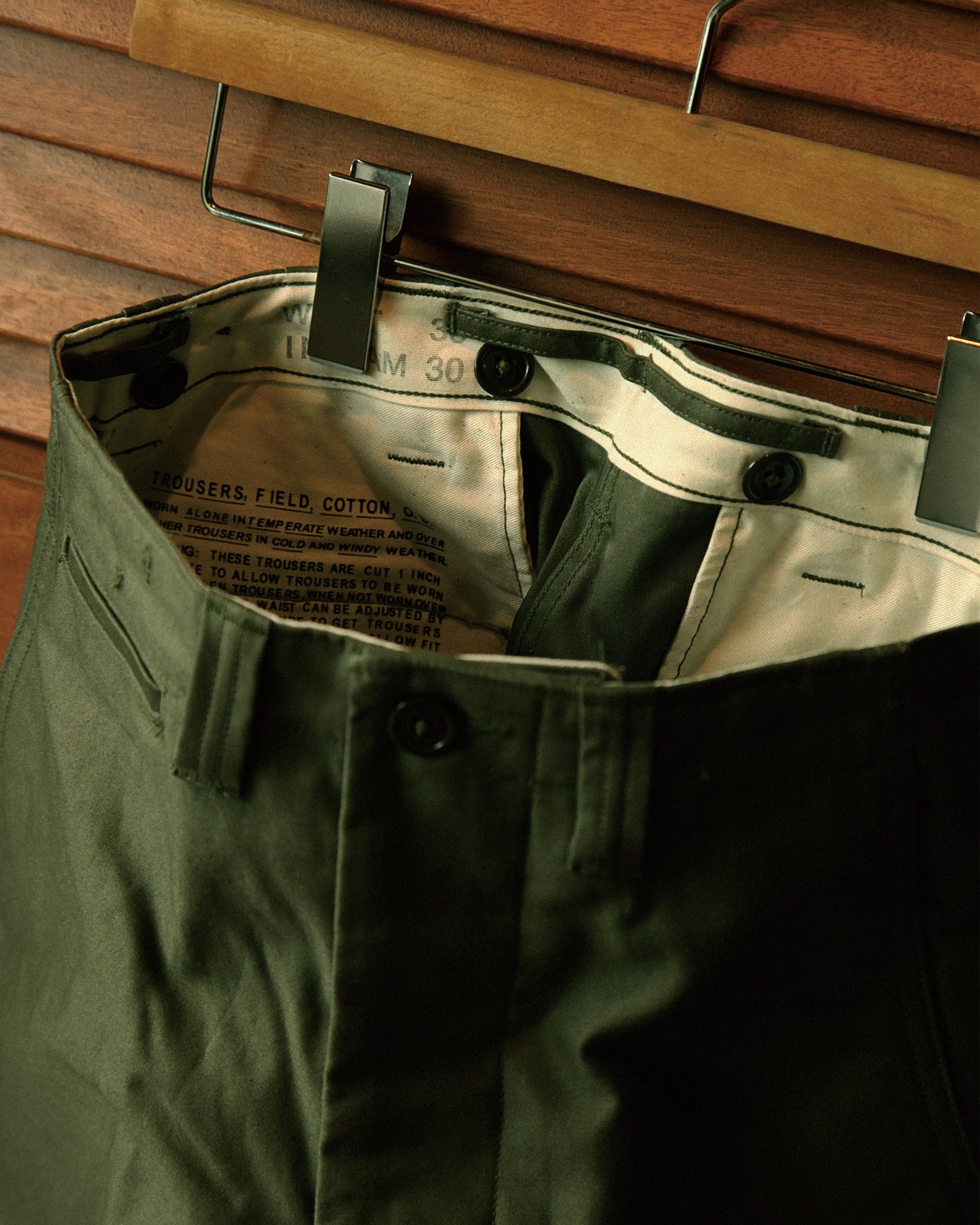 TROUSERS M1945 SATEEN