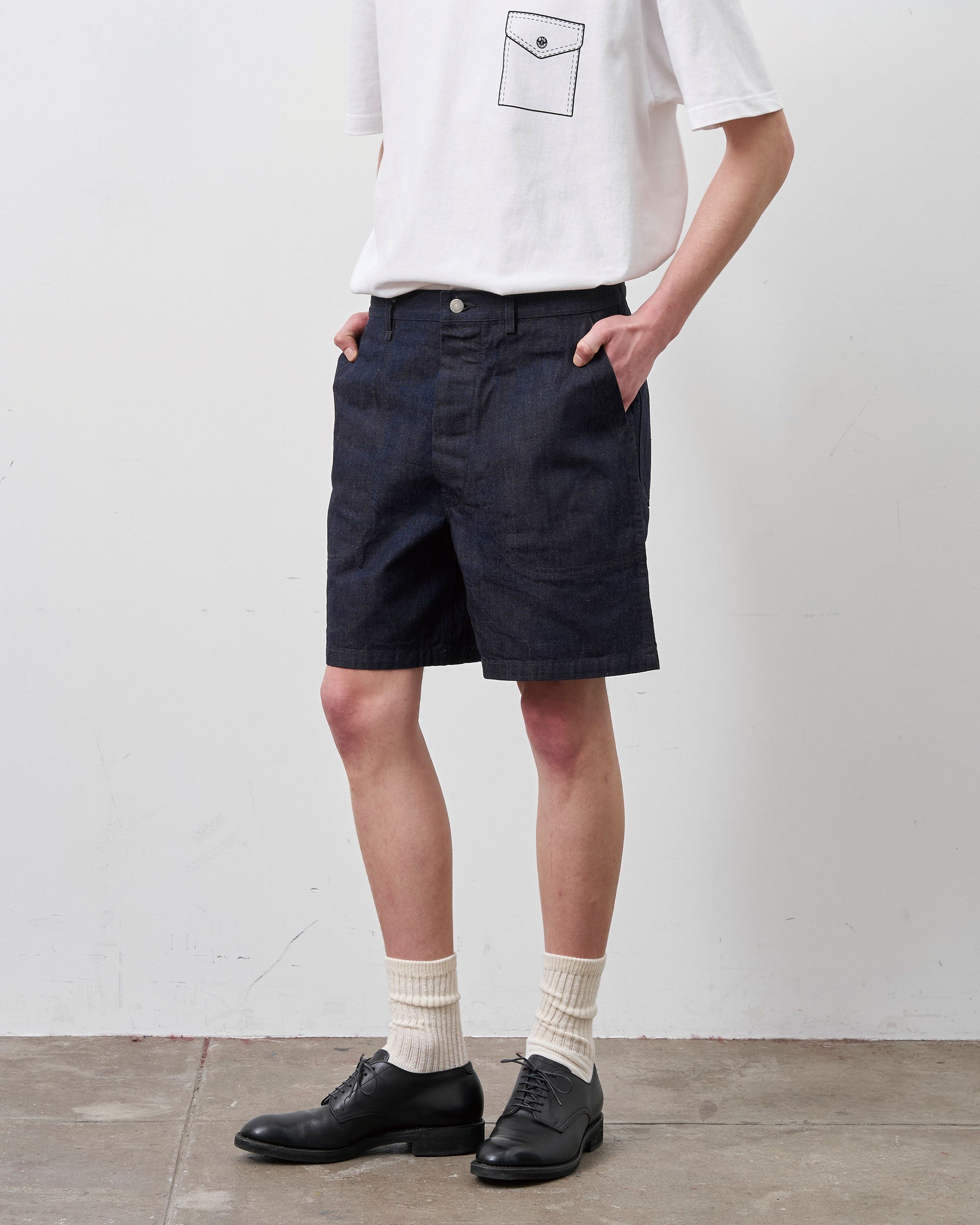 USN UTILITY DENIM SHORTS