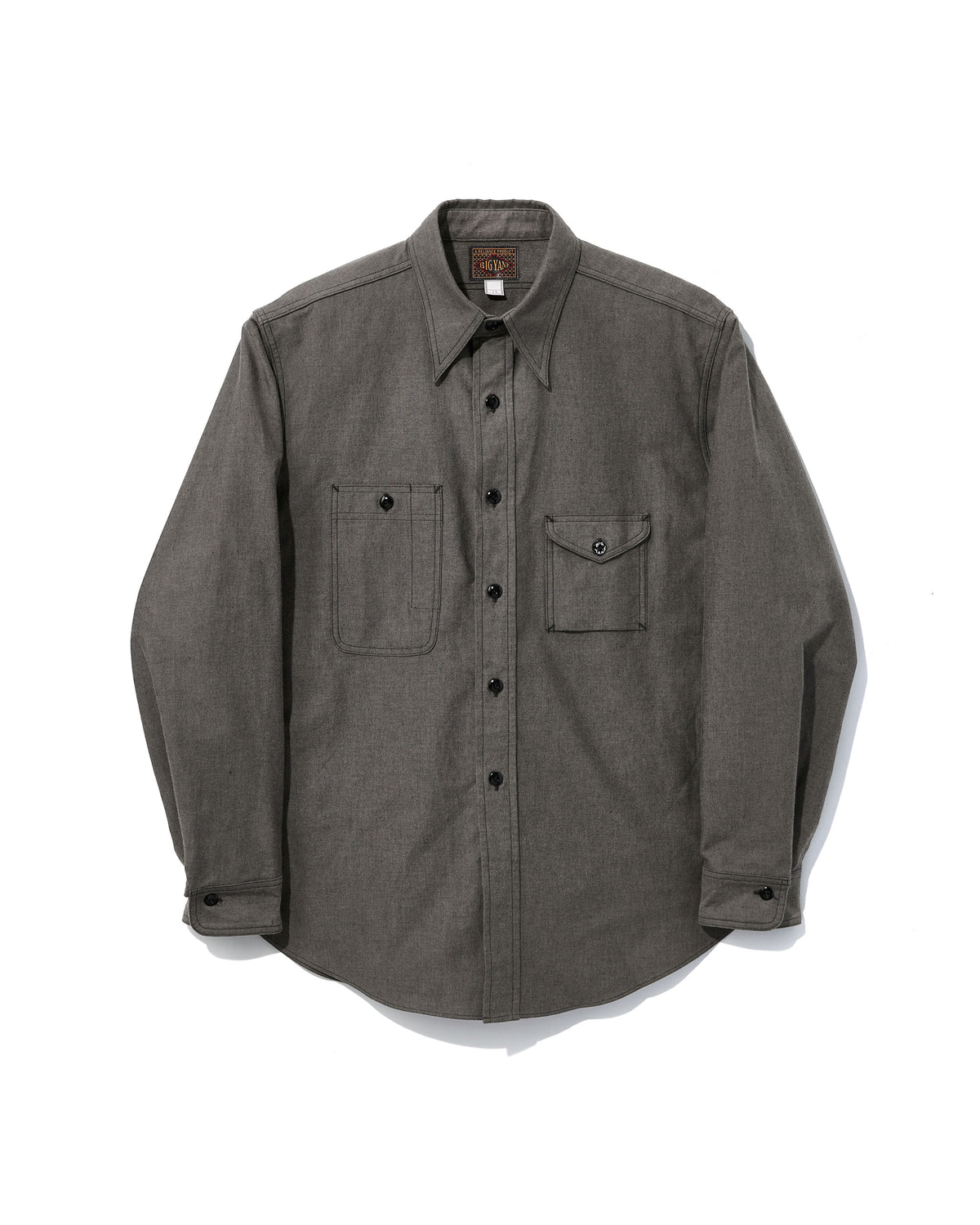 Y1934 HEATHER CHAMBRAY SHIRT