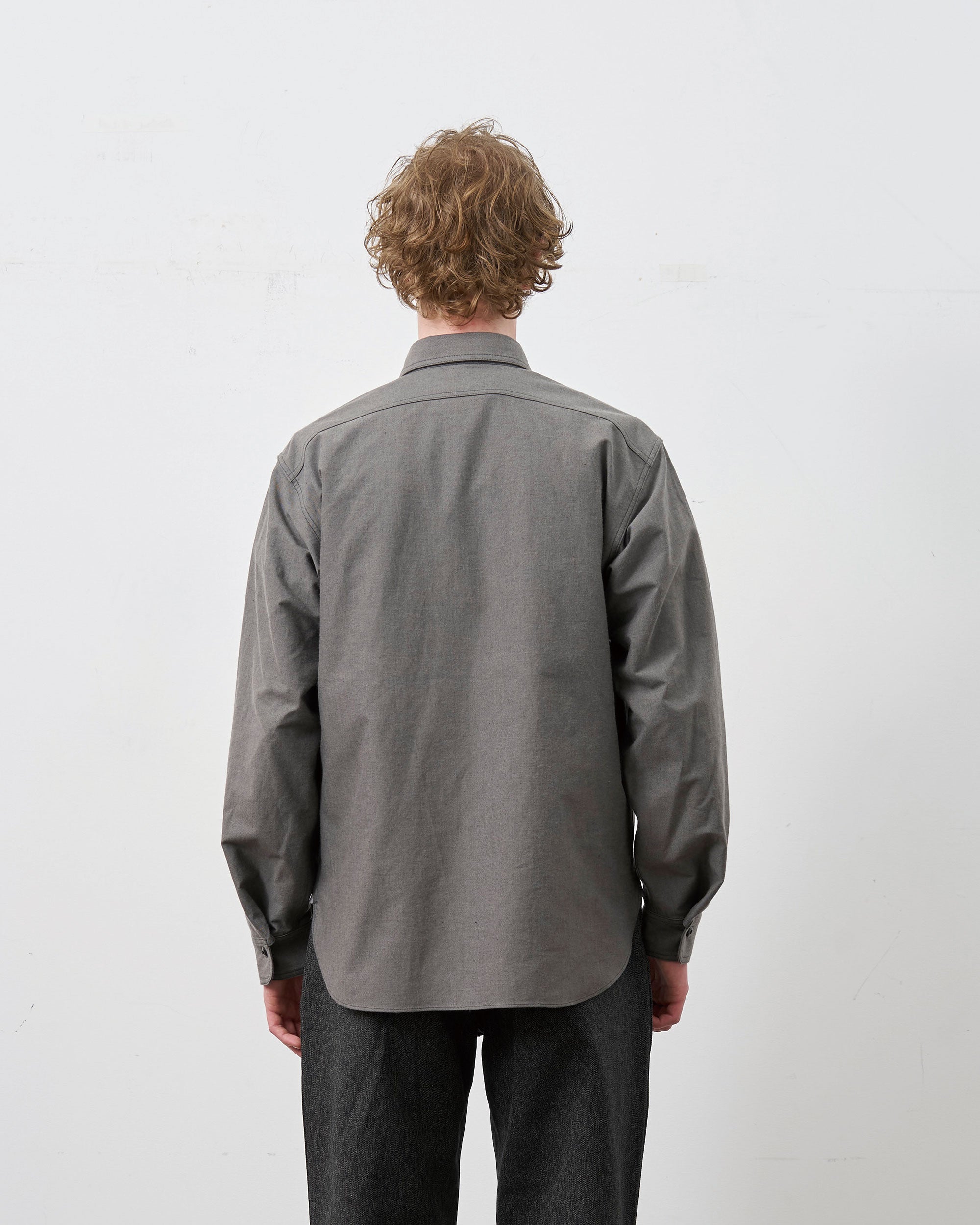 Y1934 HEATHER CHAMBRAY SHIRT