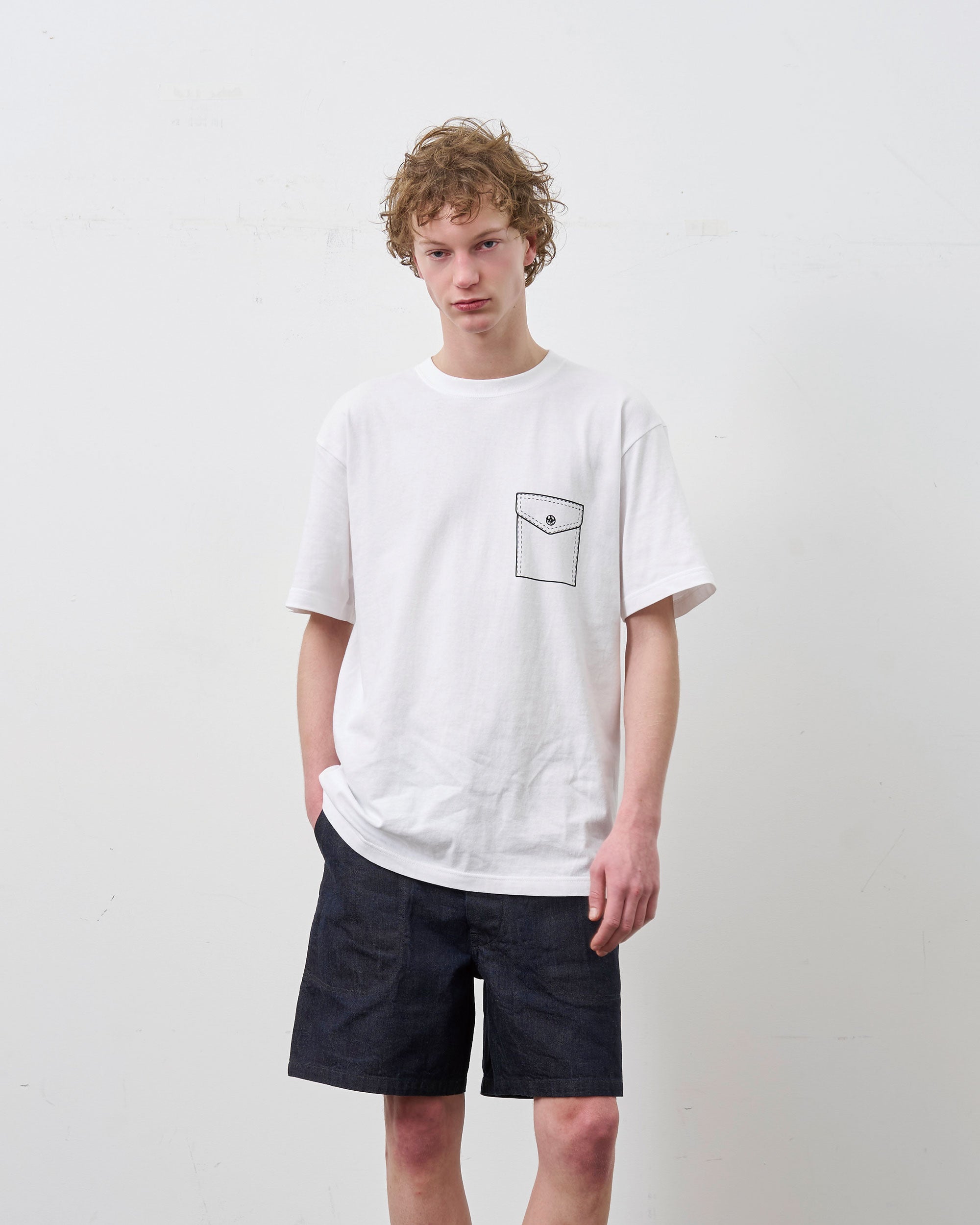 Y1935 FAKE POCKET TEE